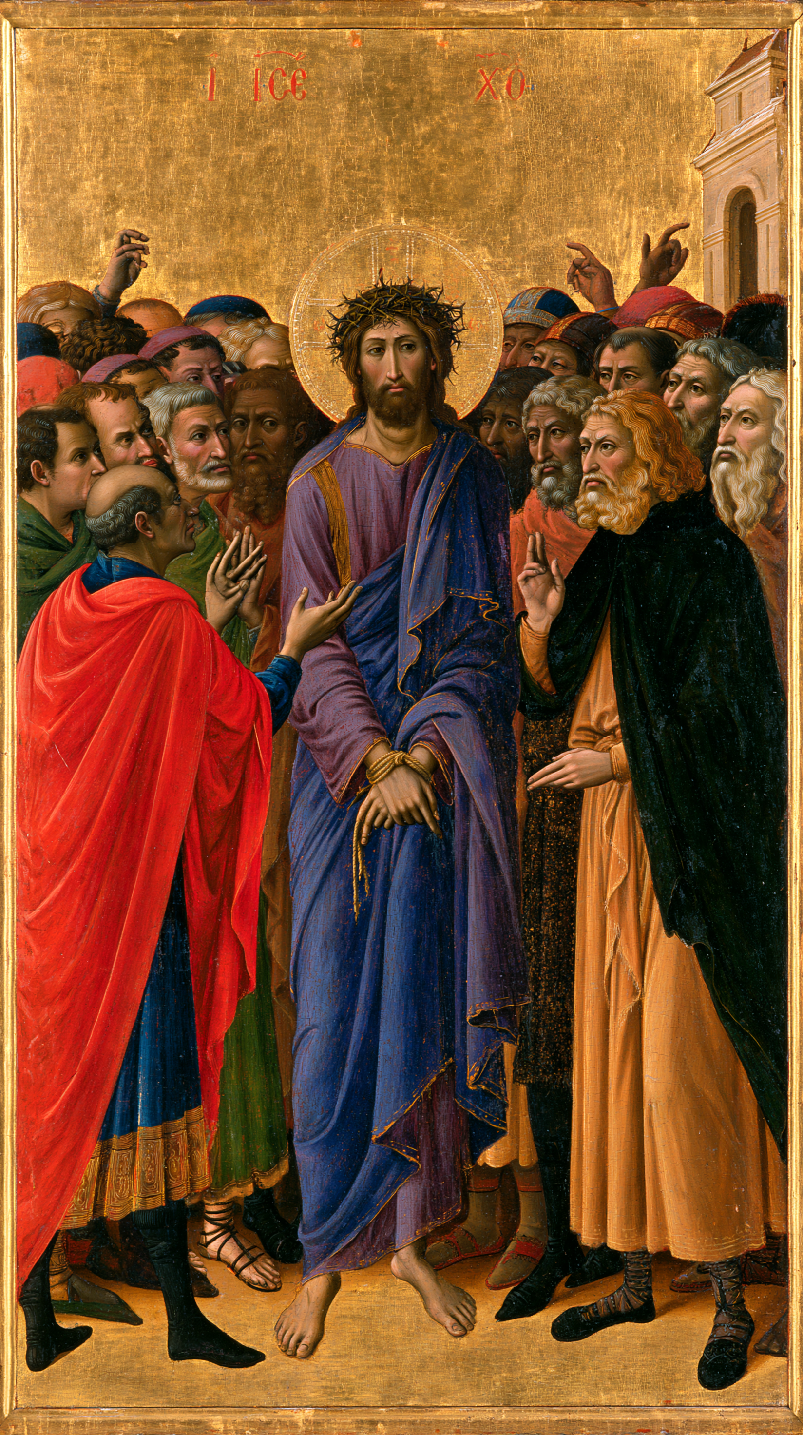 Ecce Homo — Byzantin contemporain · Portrait n° 11 — aperçu de la finition sélectionnée