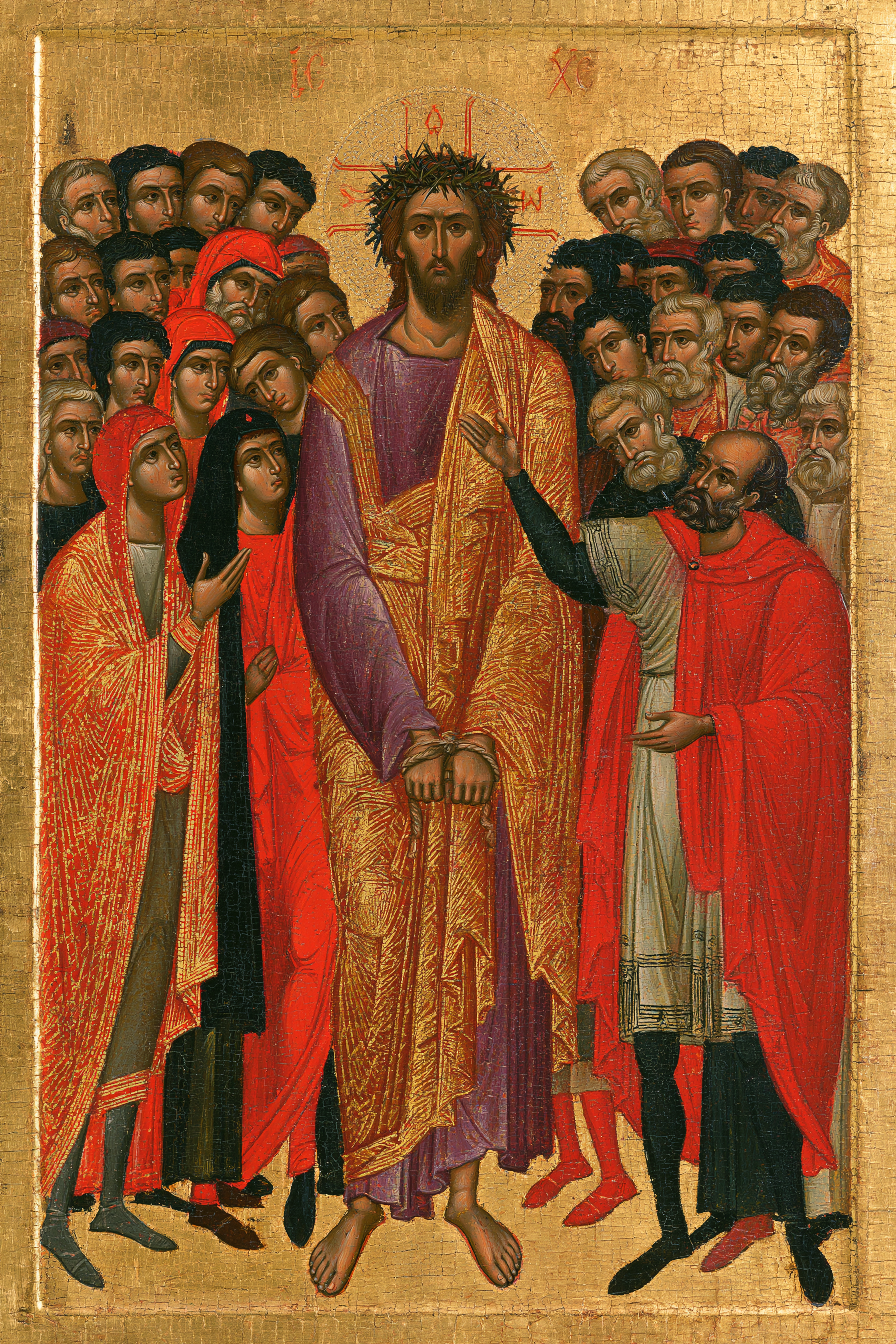 Ecce Homo — Byzantin contemporain · Portrait n° 13 — aperçu de la finition sélectionnée