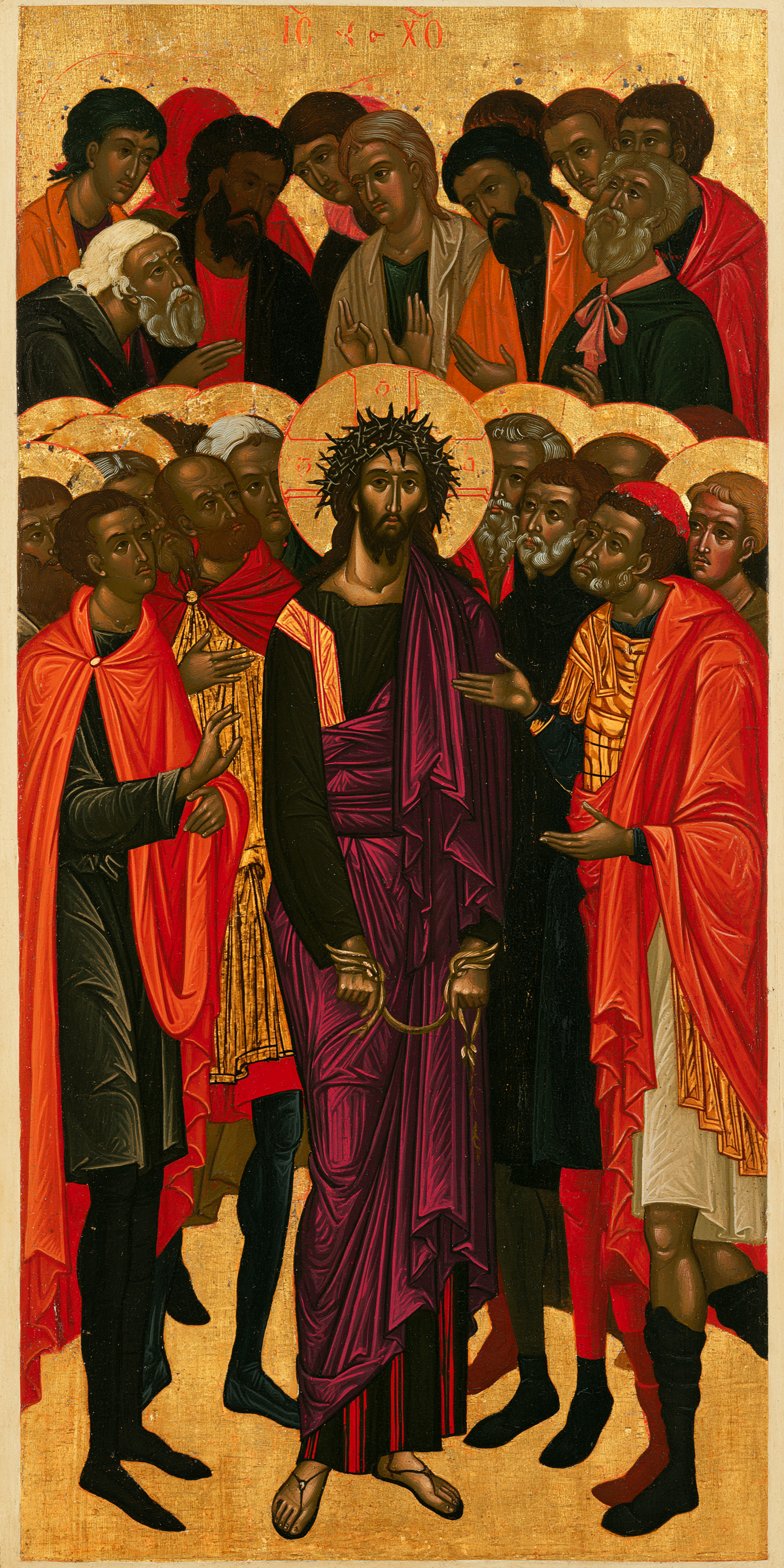 Ecce Homo — Byzantin contemporain · Portrait n° 23 — aperçu de la finition sélectionnée