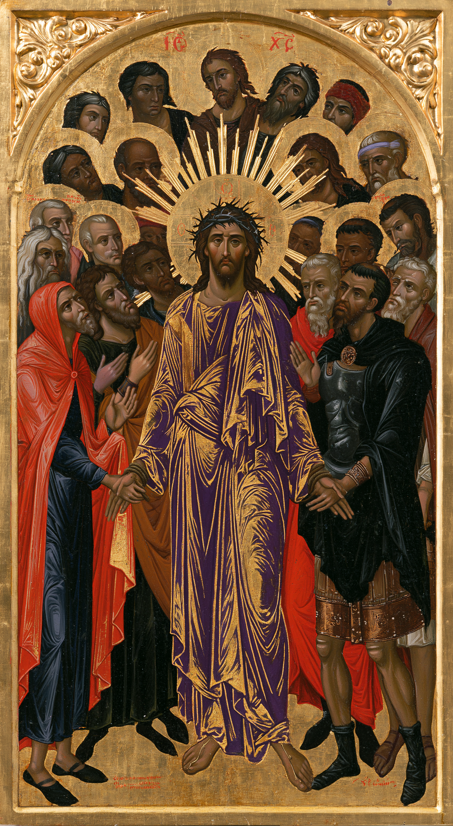 Ecce Homo — Byzantin contemporain · Portrait n° 24
