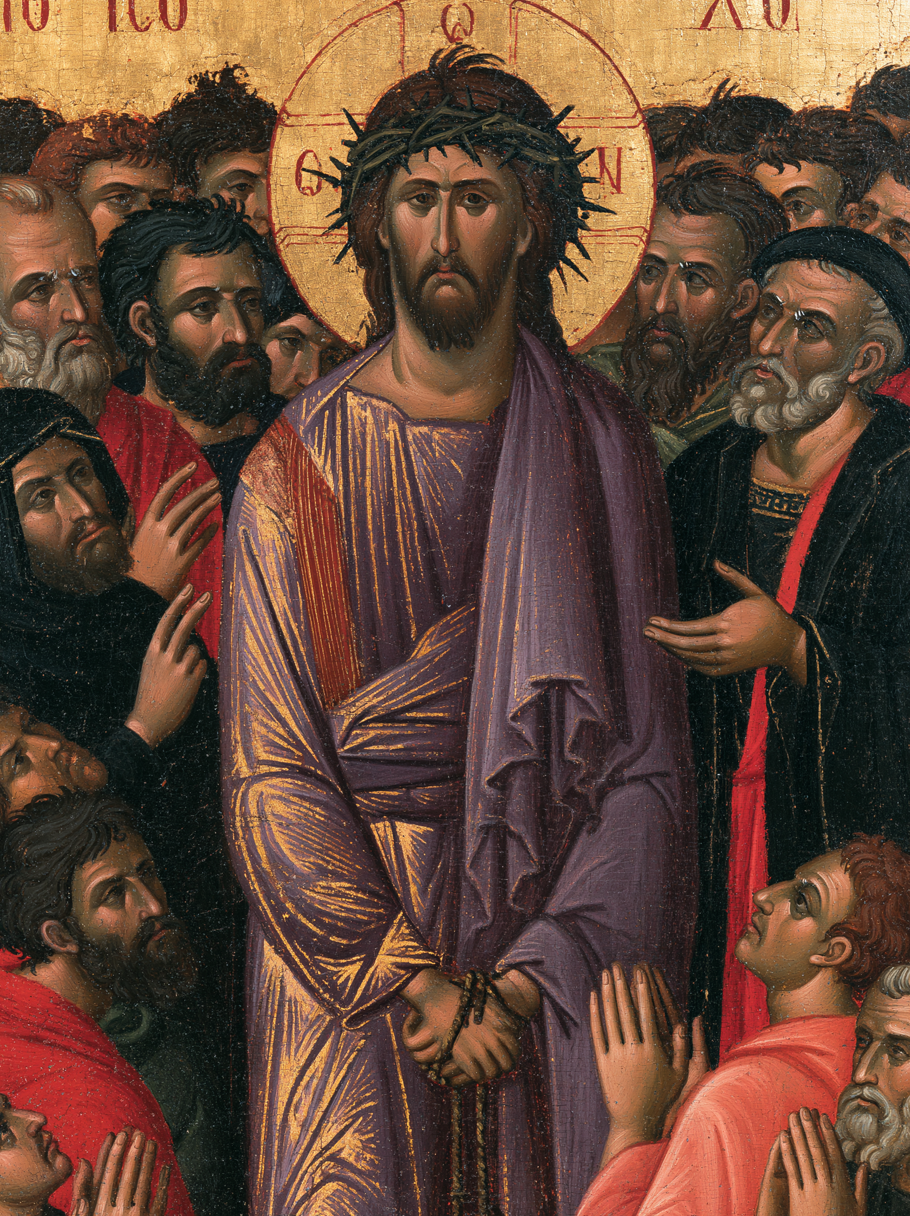 Ecce Homo — Byzantin contemporain · Portrait n° 30 — aperçu de la finition sélectionnée