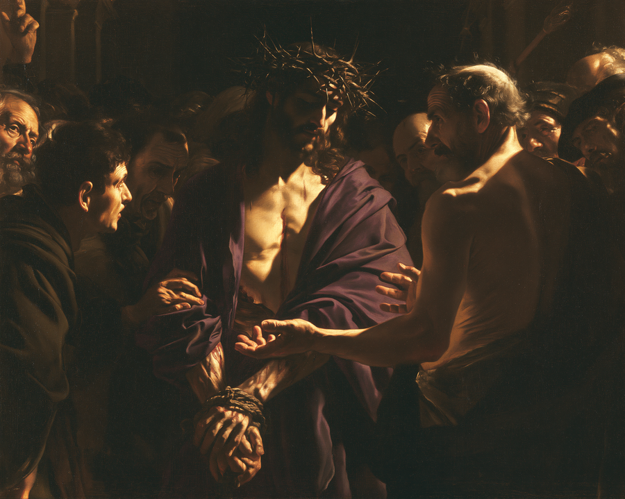 Ecce Homo — Caravage - ténébrisme · Paysage n° 3