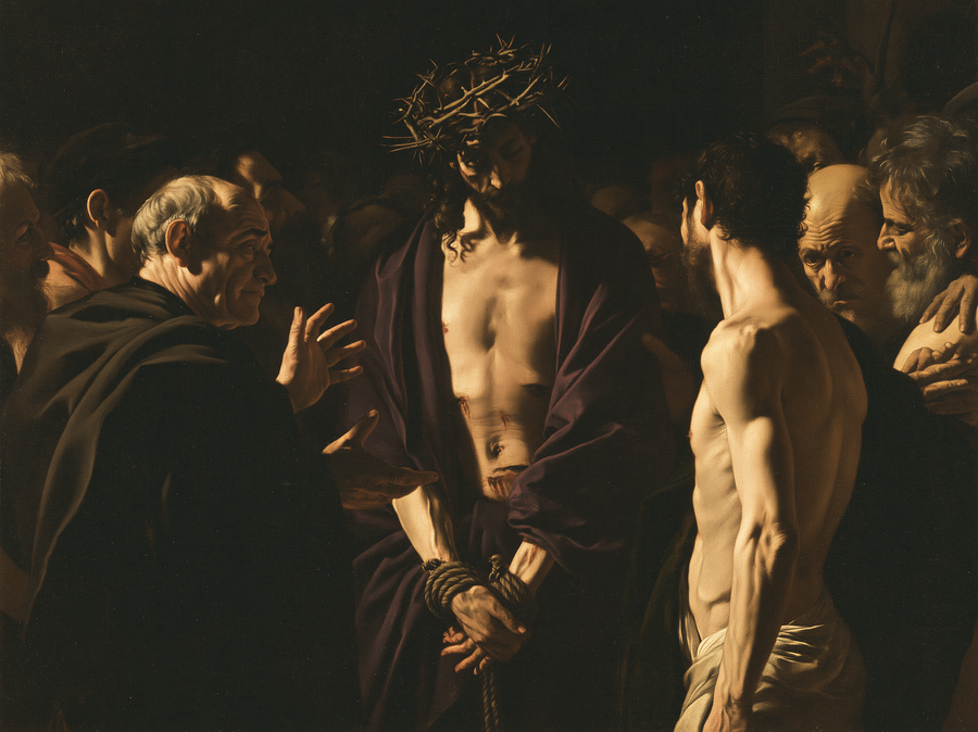 Ecce Homo — Caravage - ténébrisme · Paysage n° 7