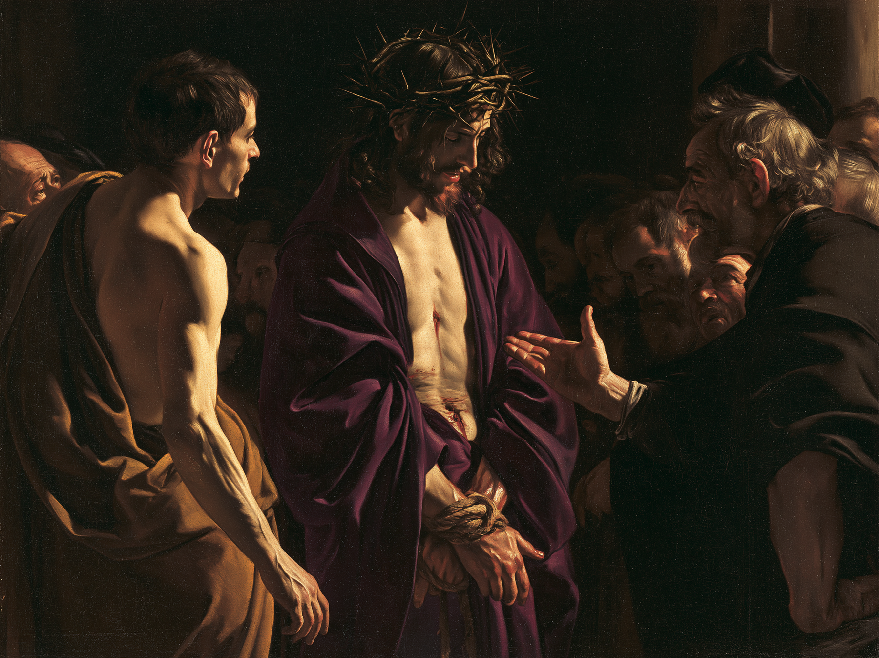 Ecce Homo — Caravage - ténébrisme · Paysage n° 8 — aperçu de la finition sélectionnée