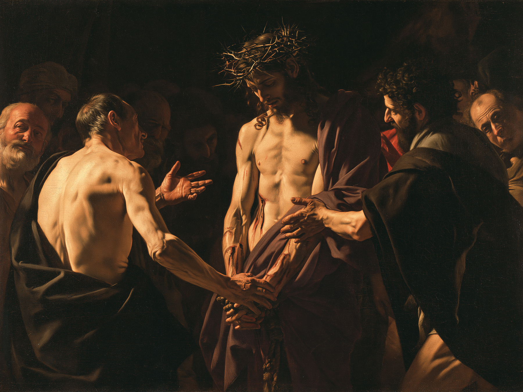 Ecce Homo — Caravage - ténébrisme · Paysage n° 9 — aperçu de la finition sélectionnée