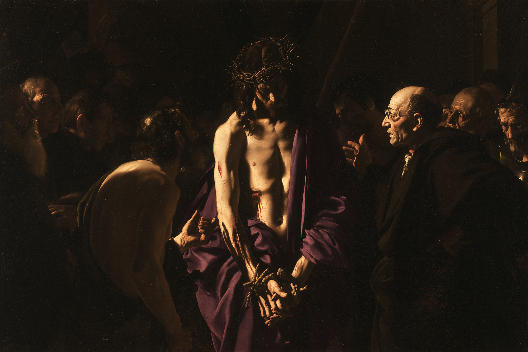 Ecce Homo — Caravage - ténébrisme · Paysage n° 10 — aperçu de la finition sélectionnée