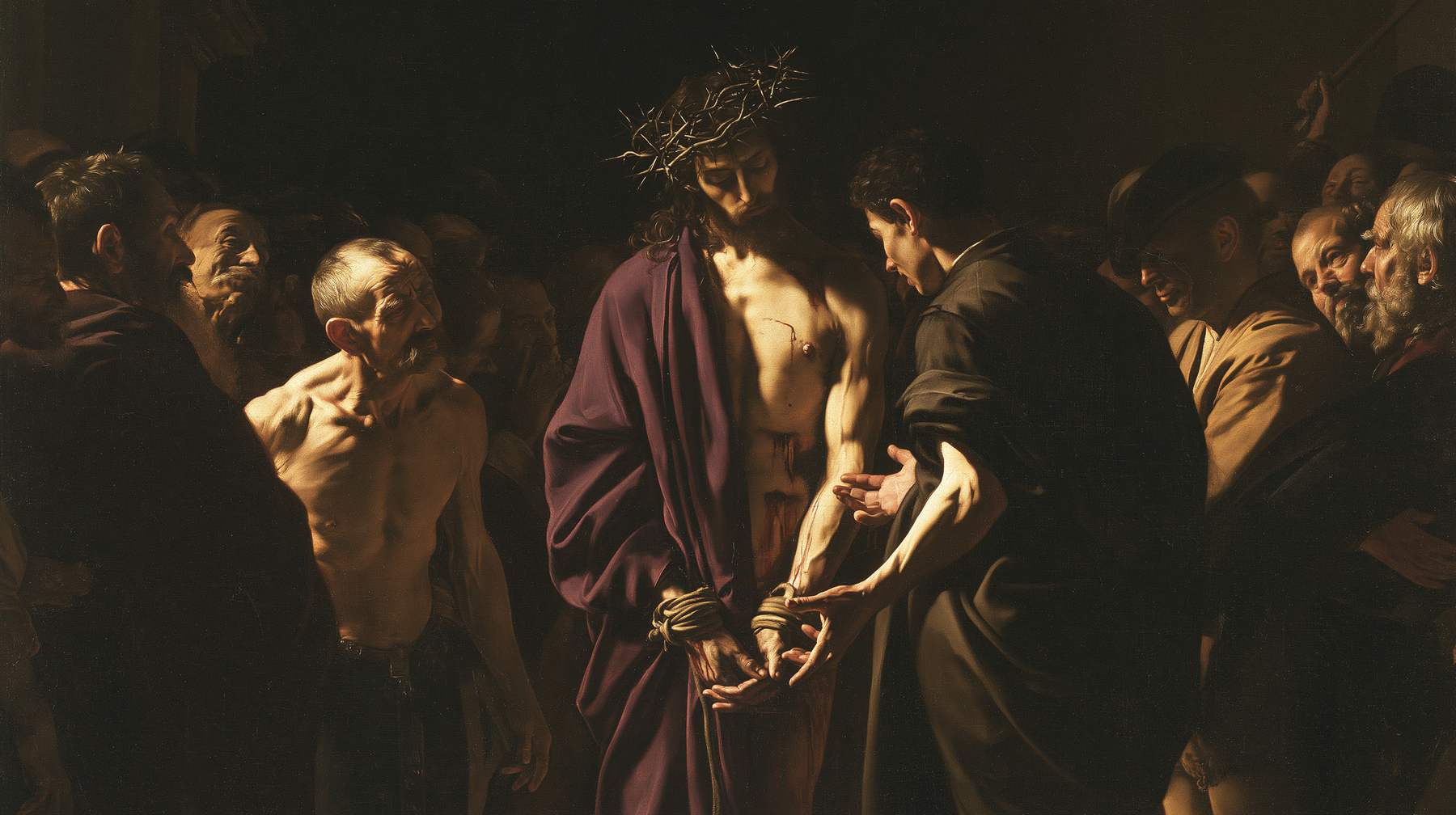 Ecce Homo — Caravage - ténébrisme · Paysage n° 13 — aperçu de la finition sélectionnée