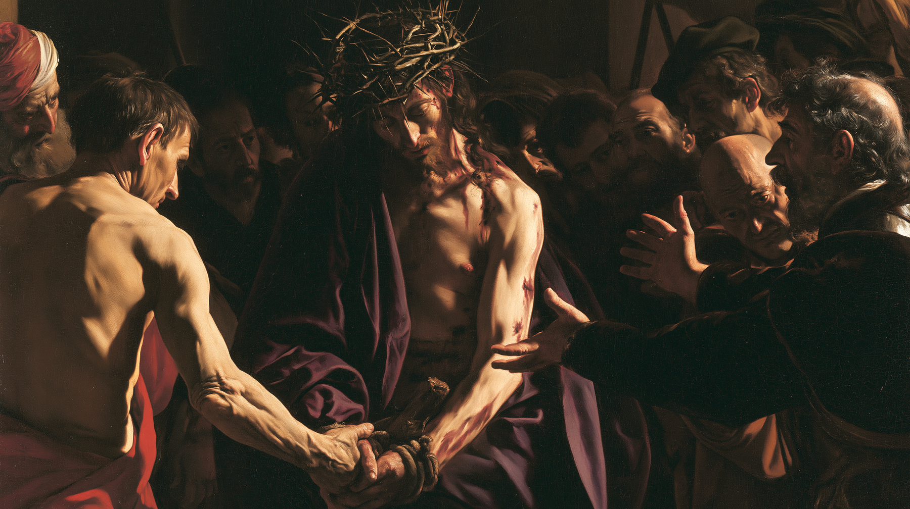 Ecce Homo — Caravage - ténébrisme · Paysage n° 14 — aperçu de la finition sélectionnée