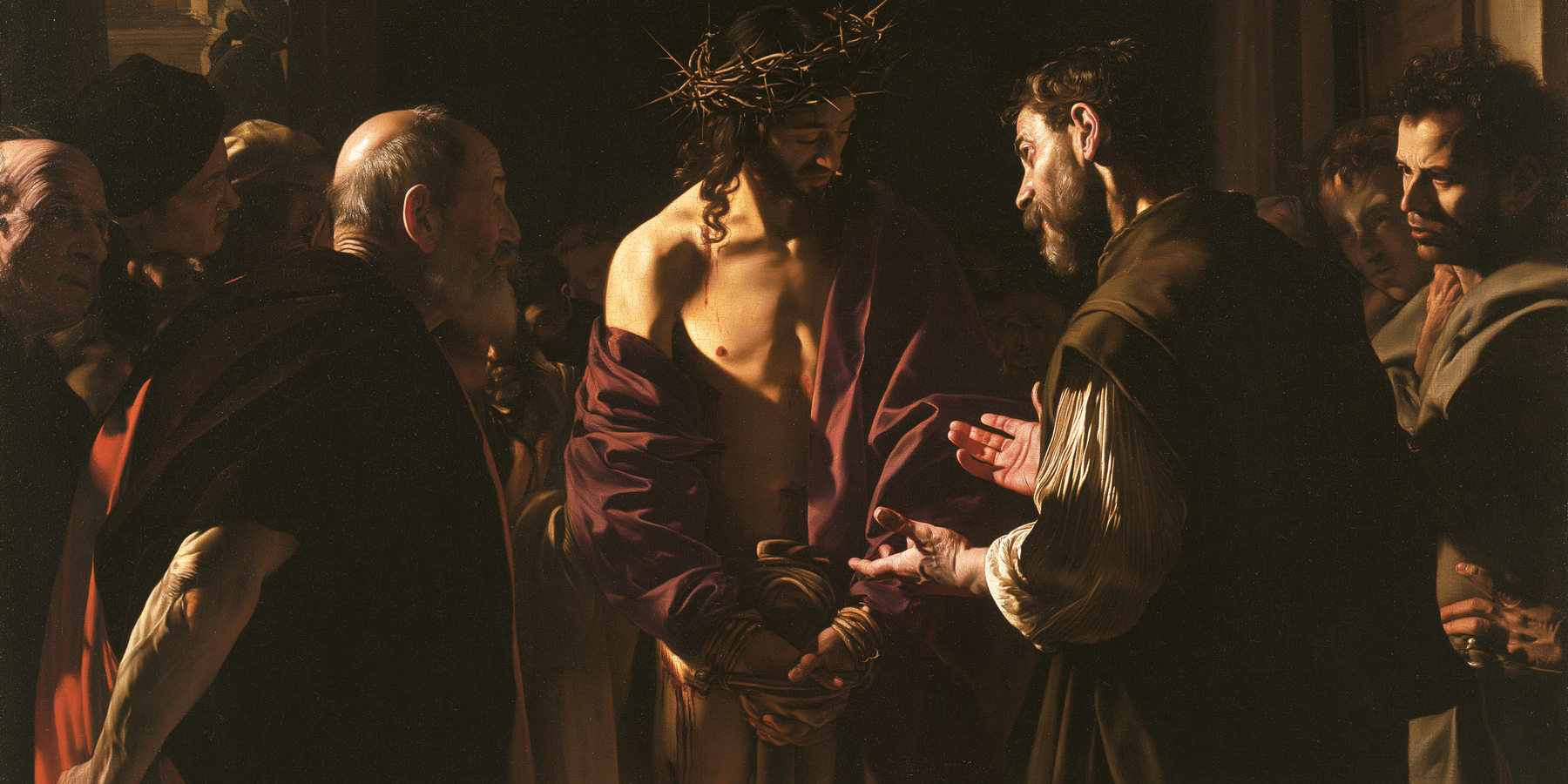 Ecce Homo — Caravage - ténébrisme · Paysage n° 16 — aperçu de la finition sélectionnée