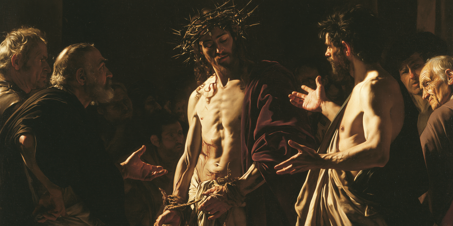 Ecce Homo — Caravage - ténébrisme · Paysage n° 17 — aperçu de la finition sélectionnée