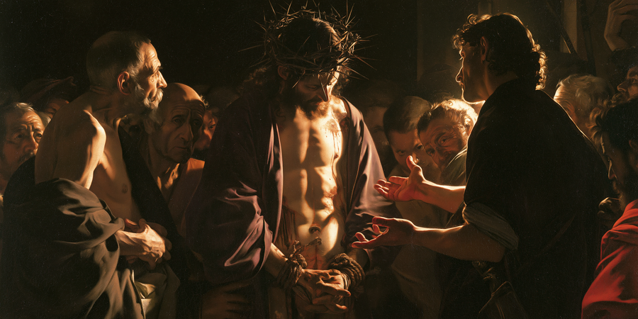 Ecce Homo — Caravage - ténébrisme · Paysage n° 18