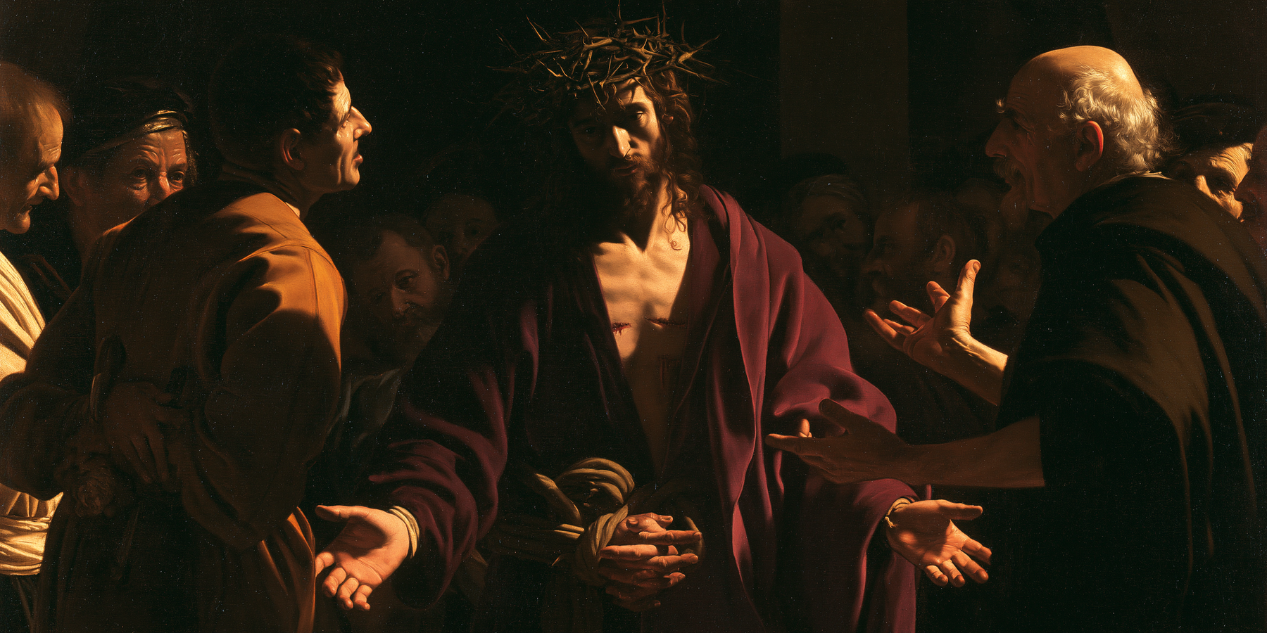 Ecce Homo — Caravage - ténébrisme · Paysage n° 19 — aperçu de la finition sélectionnée