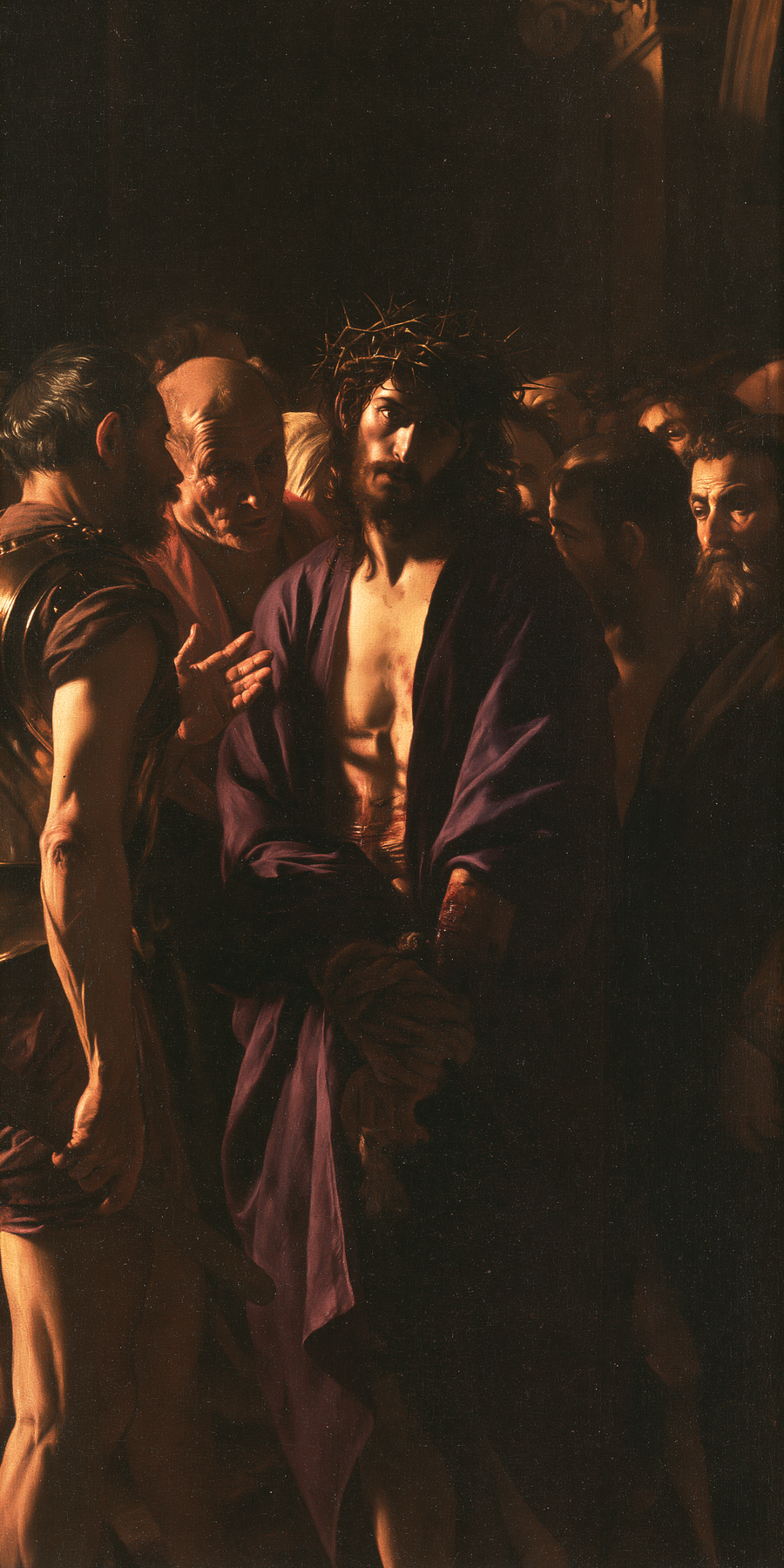 Ecce Homo — Caravage - ténébrisme · Portrait n° 3