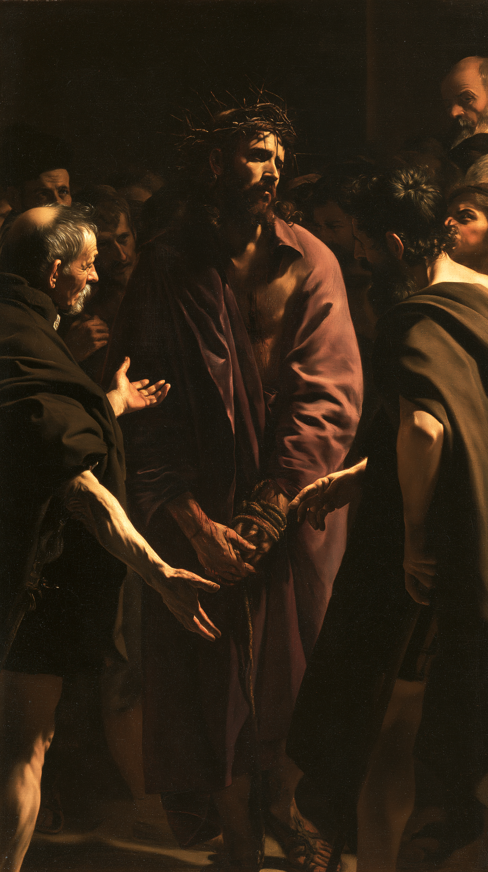 Ecce Homo — Caravage - ténébrisme · Portrait n° 8 — aperçu de la finition sélectionnée
