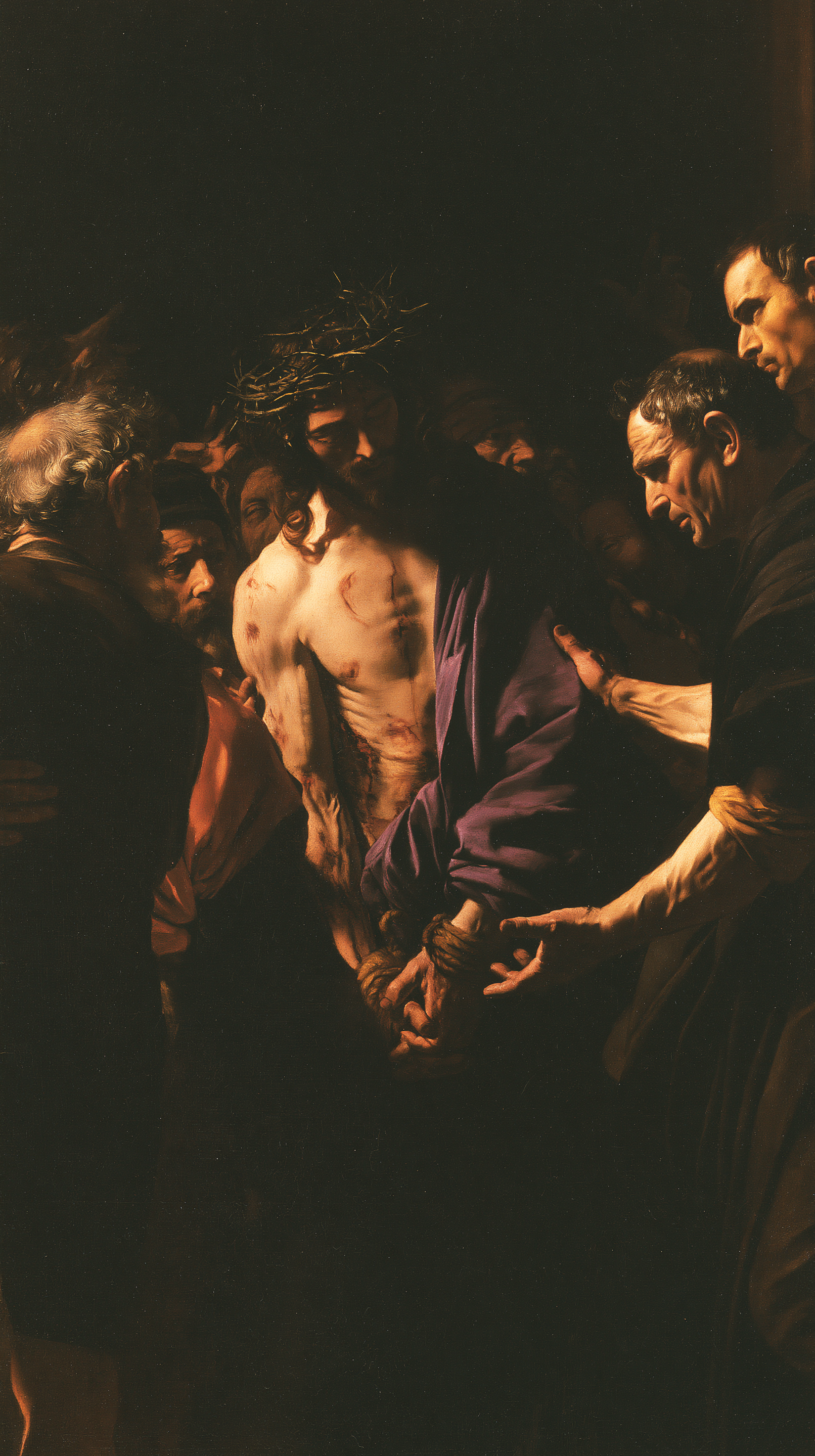 Ecce Homo — Caravage - ténébrisme · Portrait n° 9 — aperçu de la finition sélectionnée