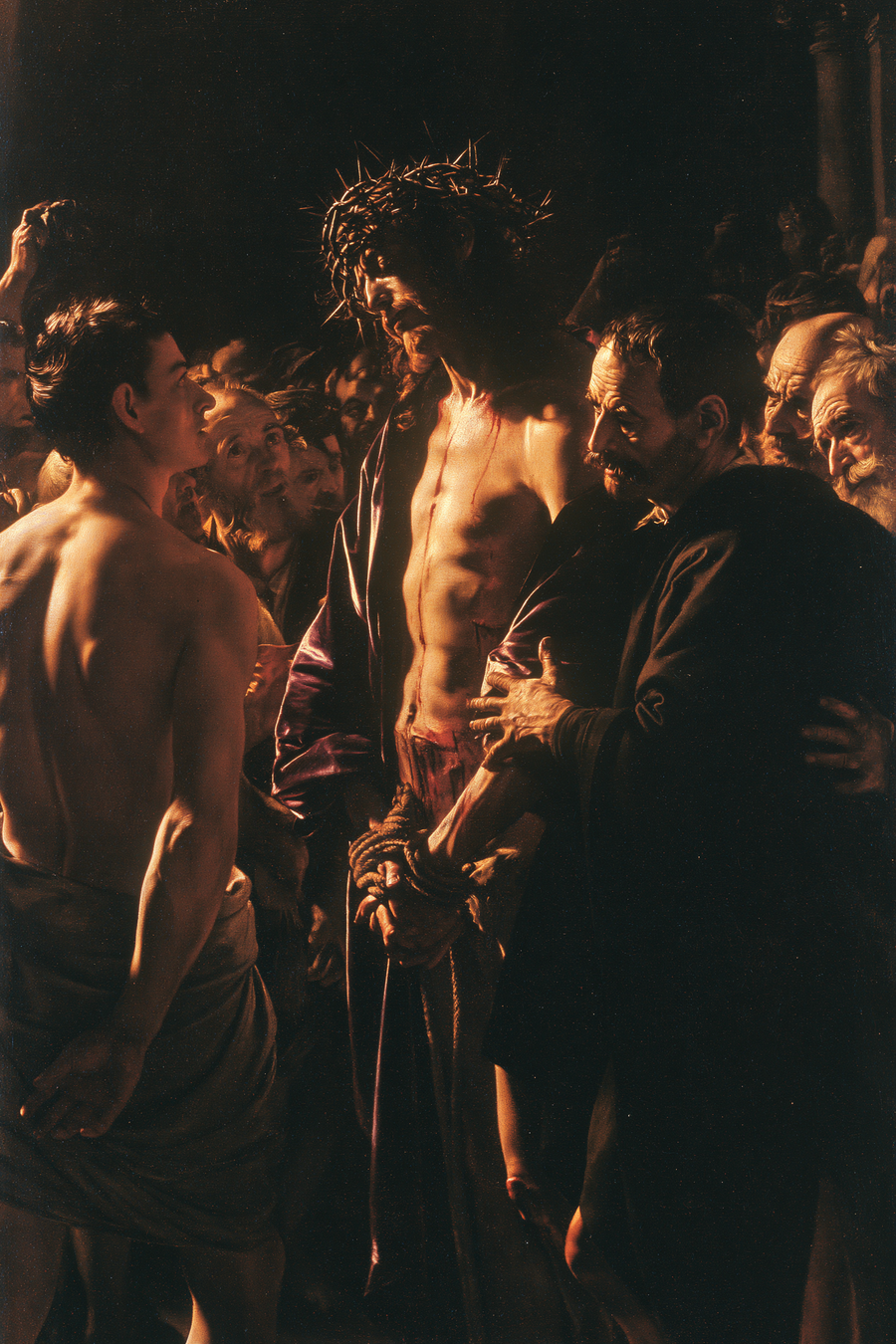 Ecce Homo — Caravage - ténébrisme · Portrait n° 14
