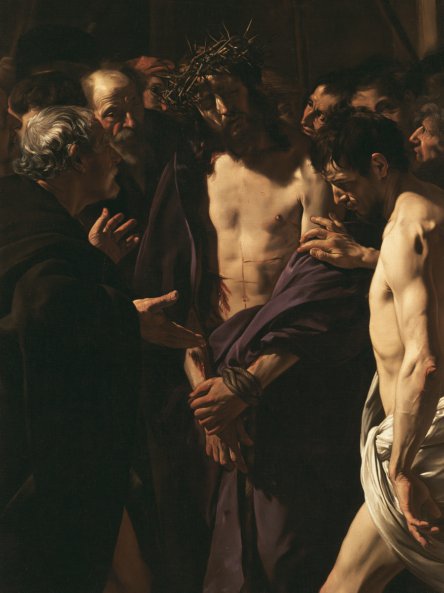 Ecce Homo — Caravage - ténébrisme · Portrait n° 15