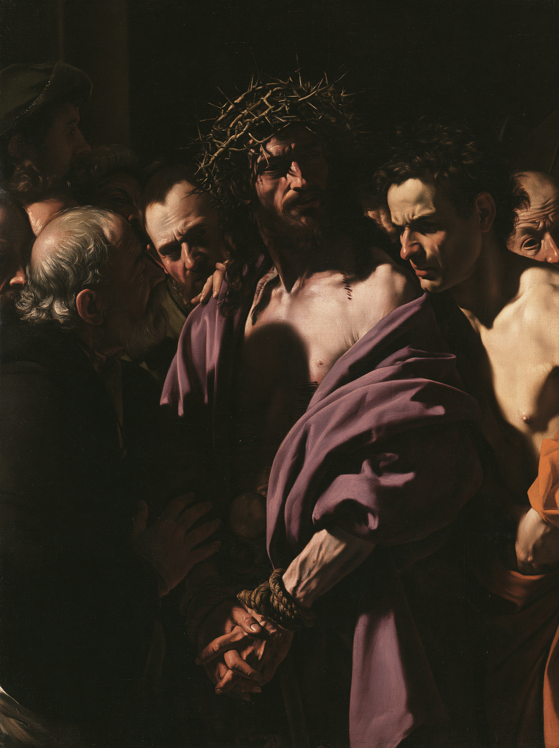 Ecce Homo — Caravage - ténébrisme · Portrait n° 17 — aperçu de la finition sélectionnée