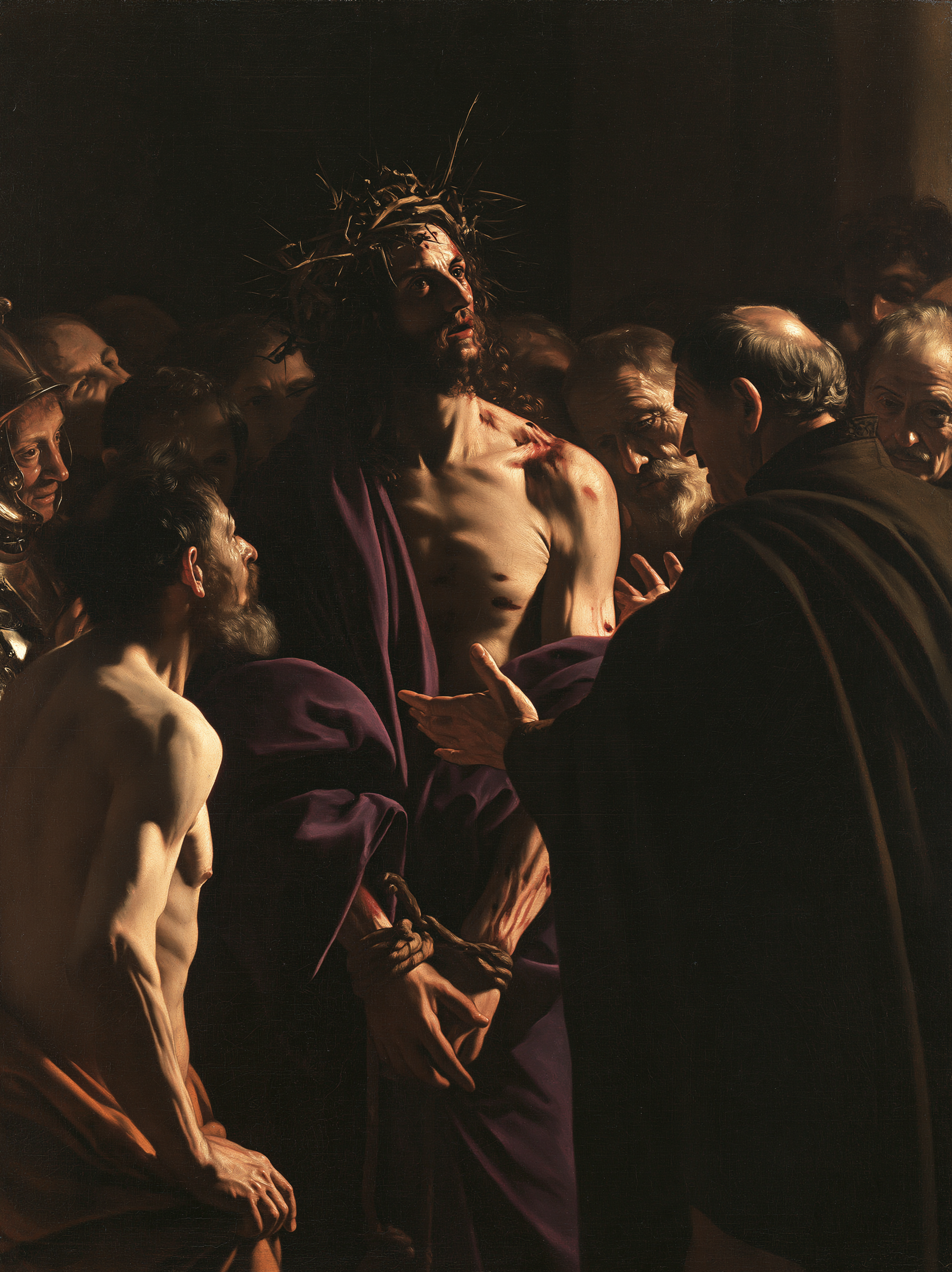 Ecce Homo — Caravage - ténébrisme · Portrait n° 18 — aperçu de la finition sélectionnée
