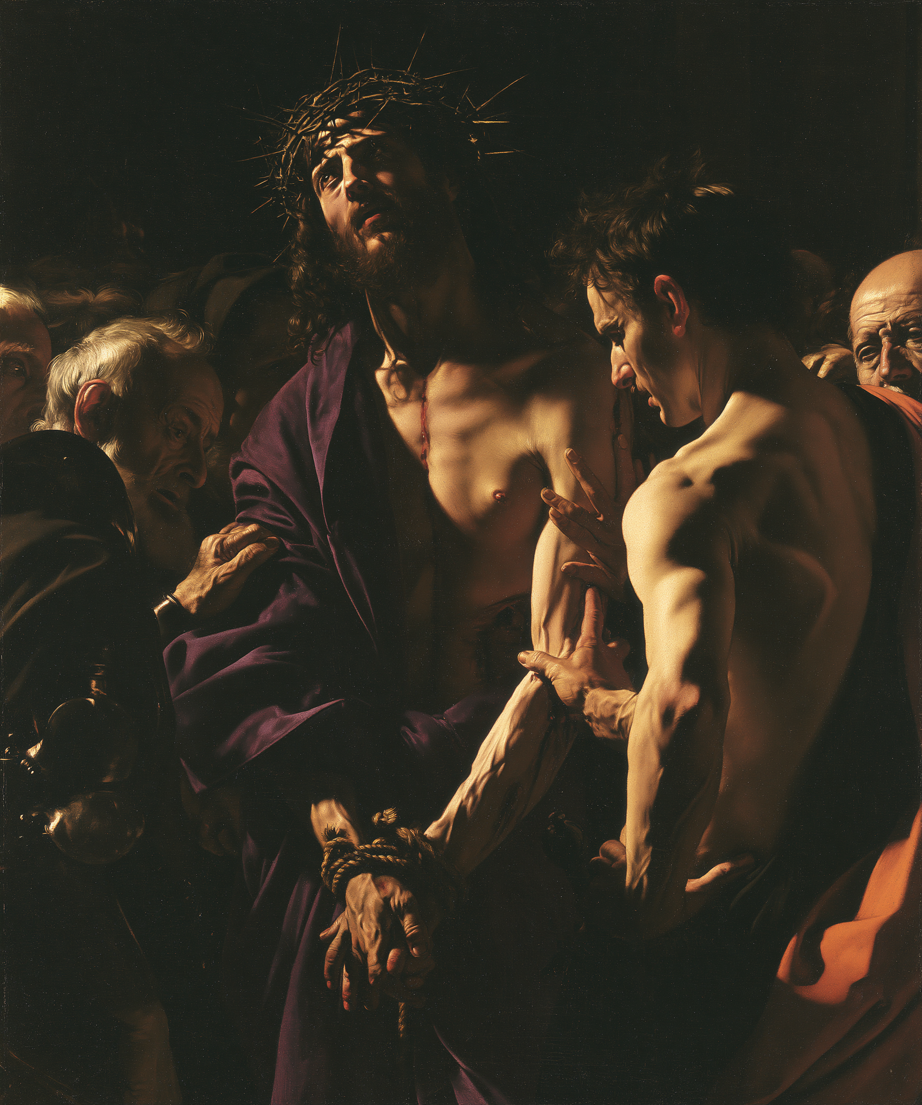 Ecce Homo — Caravage - ténébrisme · Portrait n° 25 — aperçu de la finition sélectionnée