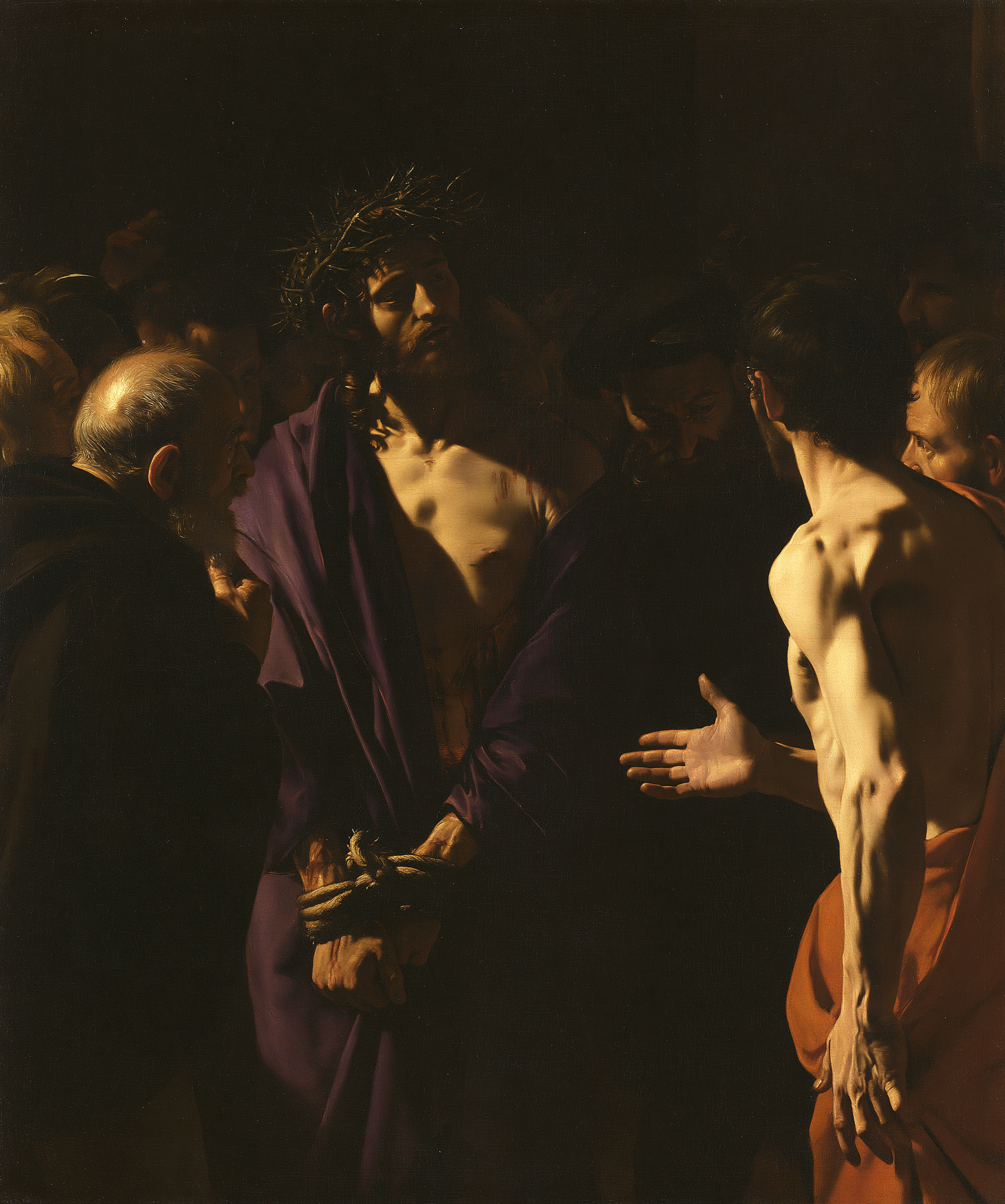 Ecce Homo — Caravage - ténébrisme · Portrait n° 26 — aperçu de la finition sélectionnée