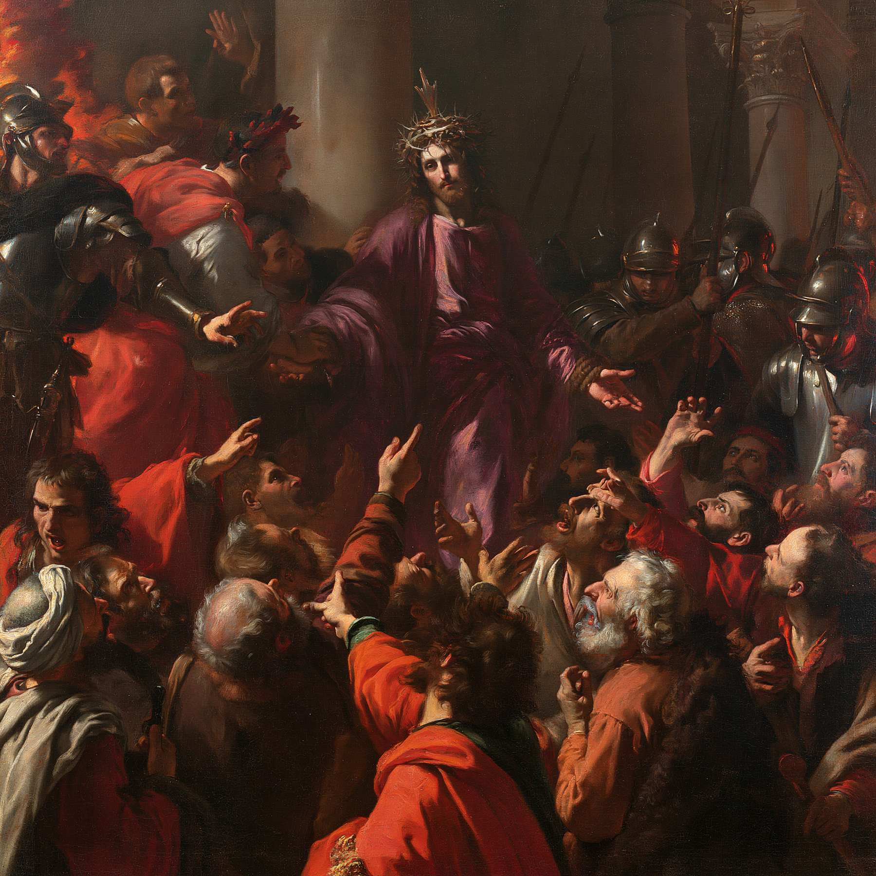 Ecce Homo — Explosion de mouvement · Carré n° 1 — aperçu de la finition sélectionnée