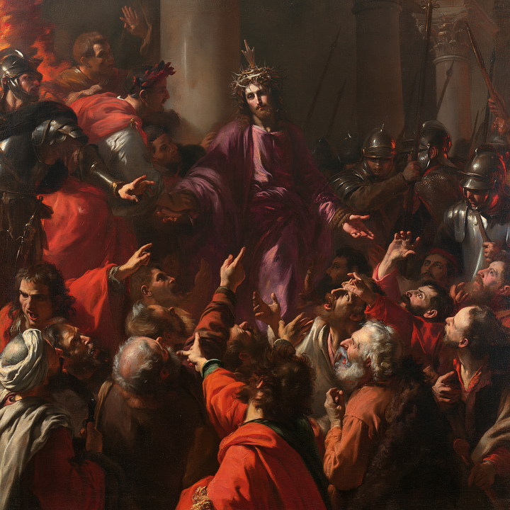 Ecce Homo — Open Arms in the Scarlet Swell