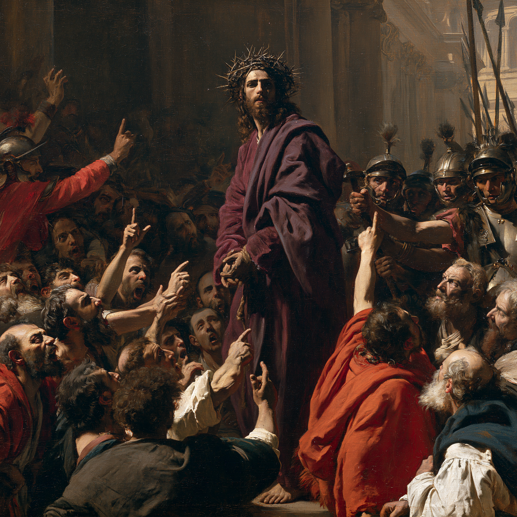 Ecce Homo — Explosion de mouvement · Carré n° 2 — aperçu de la finition sélectionnée