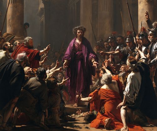 Ecce Homo - Explosion of movement · Landscape n° 3 - Christian art