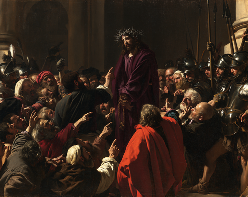 Ecce Homo - Explosion of movement · Landscape n° 7 - Christian art
