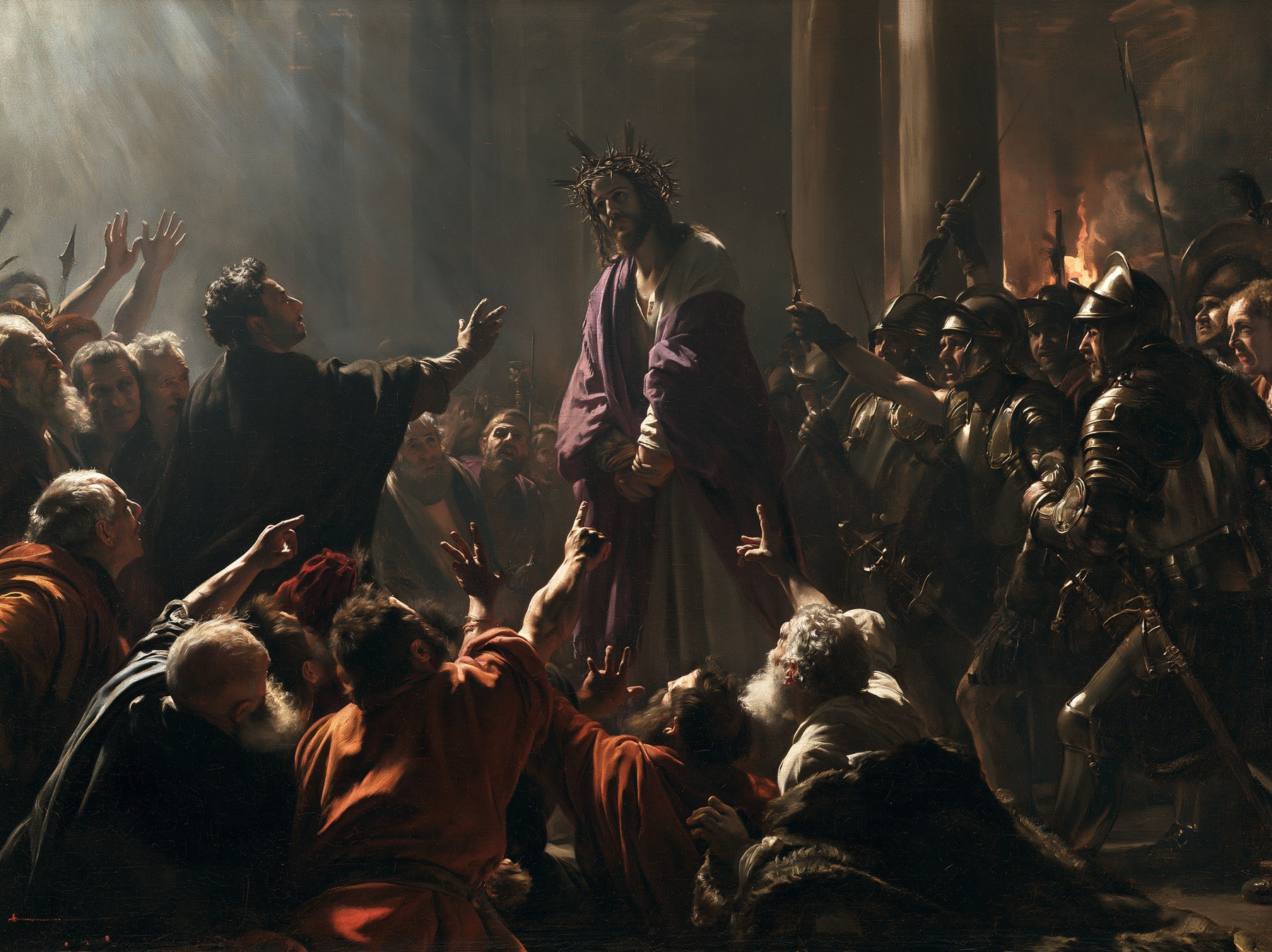 Ecce Homo — Explosion de mouvement · Paysage n° 9 — aperçu de la finition sélectionnée