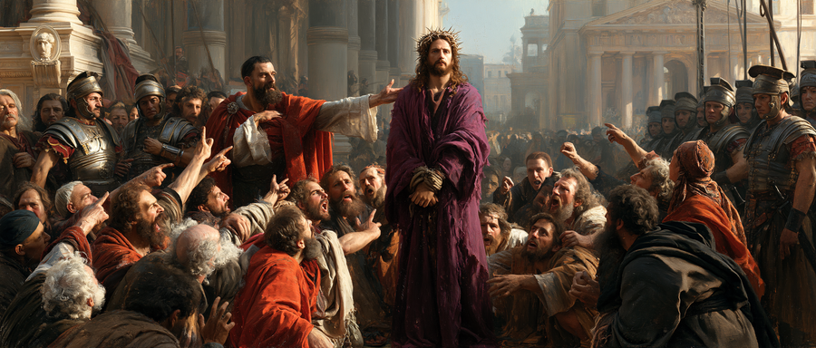 Ecce Homo — Explosion de mouvement · Paysage n° 18