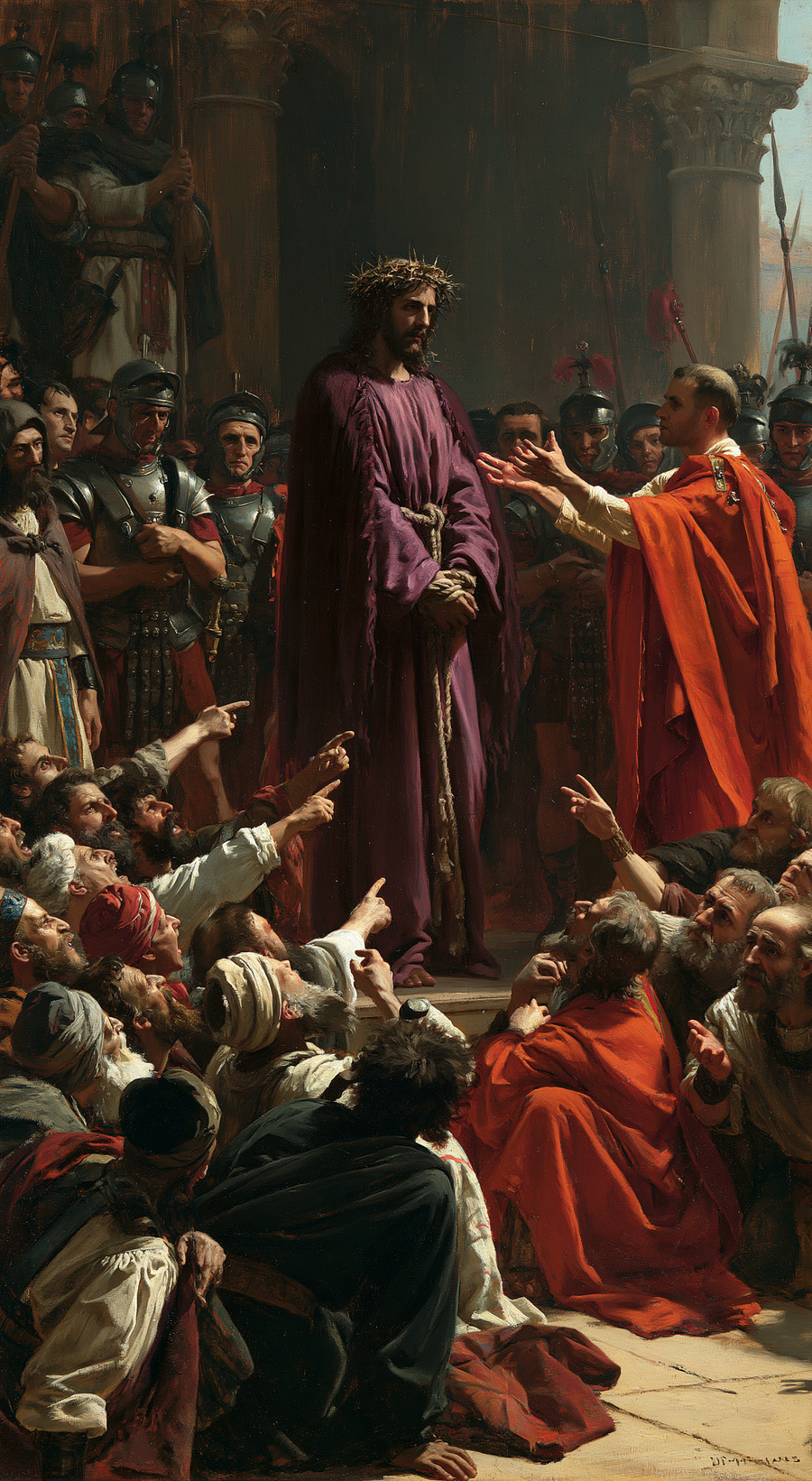 Ecce Homo — Explosion de mouvement · Portrait n° 7