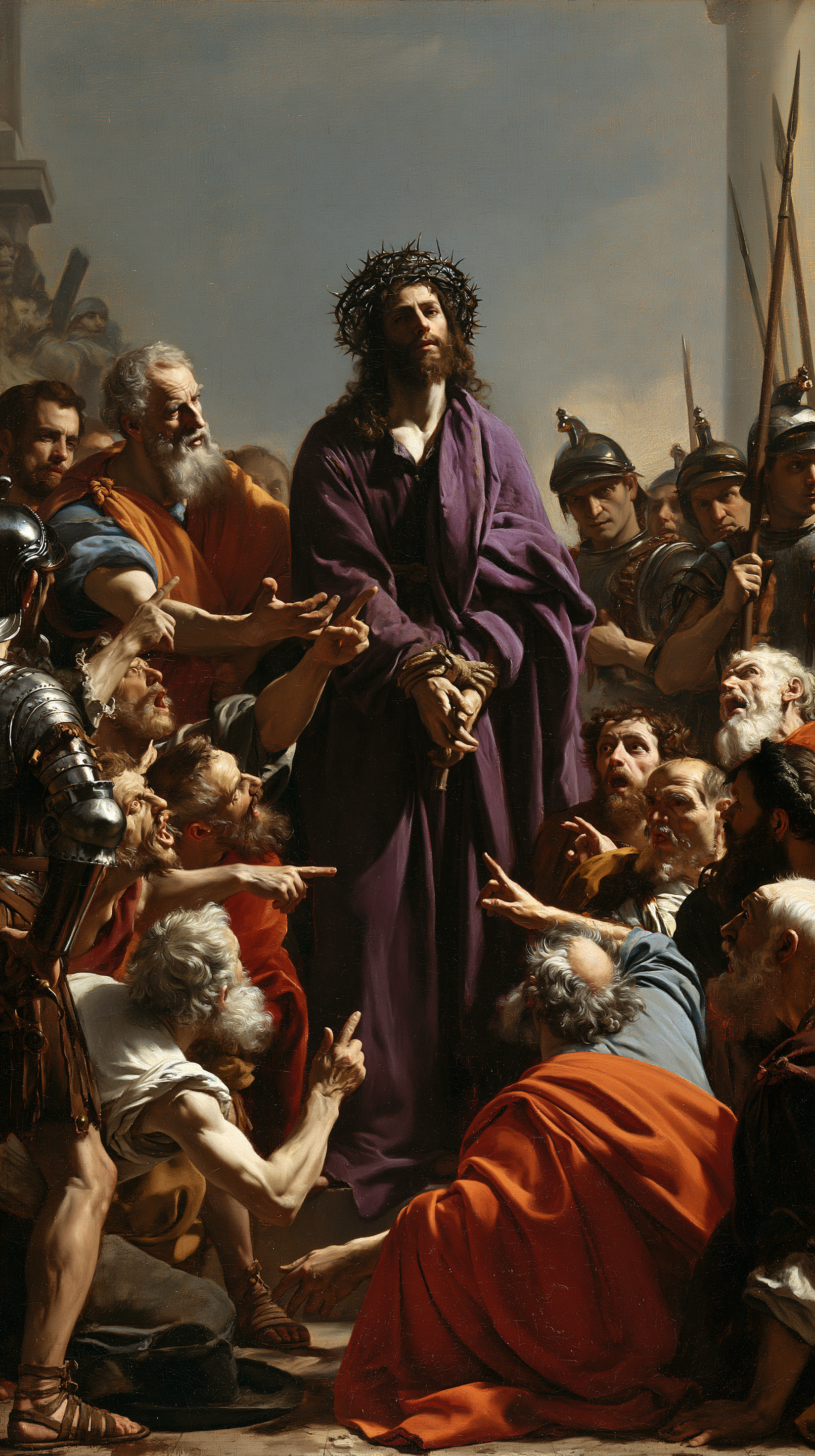 Ecce Homo — Explosion de mouvement · Portrait n° 10 — aperçu de la finition sélectionnée