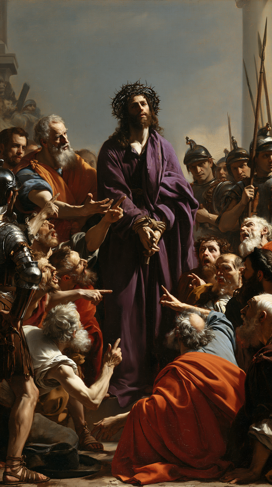 Ecce Homo — Explosion de mouvement · Portrait n° 10