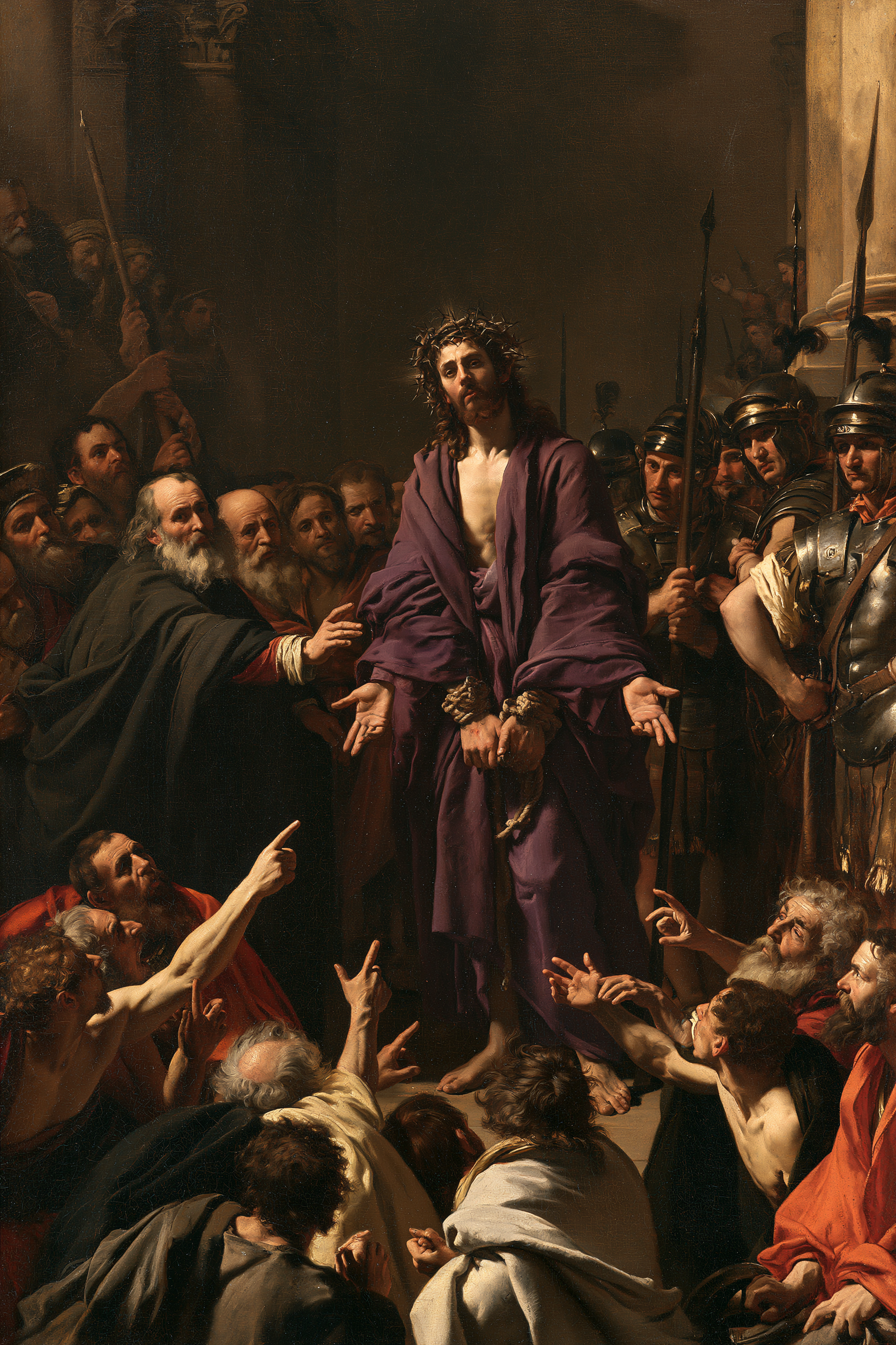 Ecce Homo — Explosion de mouvement · Portrait n° 13 — aperçu de la finition sélectionnée
