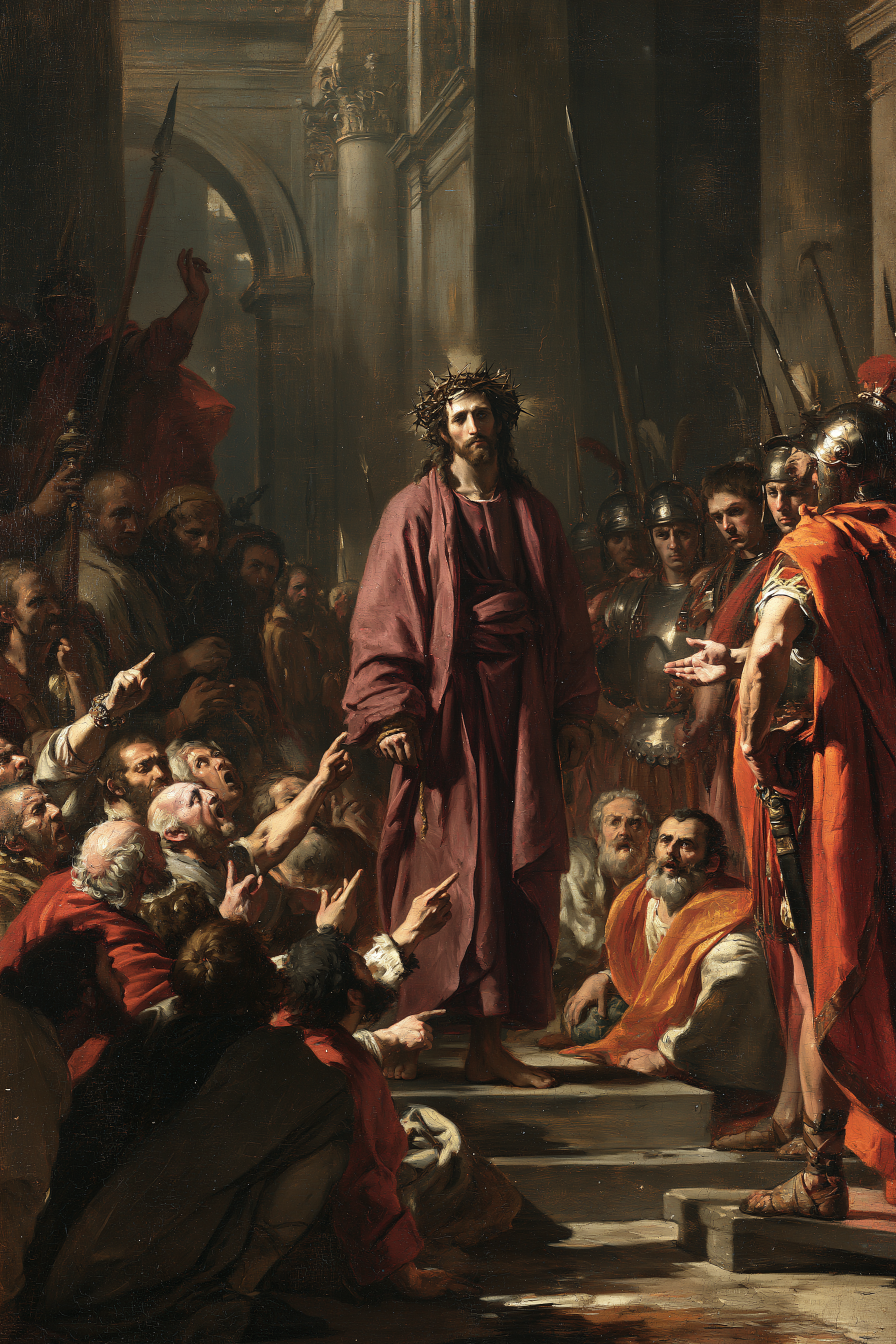 Ecce Homo — Explosion de mouvement · Portrait n° 14 — aperçu de la finition sélectionnée