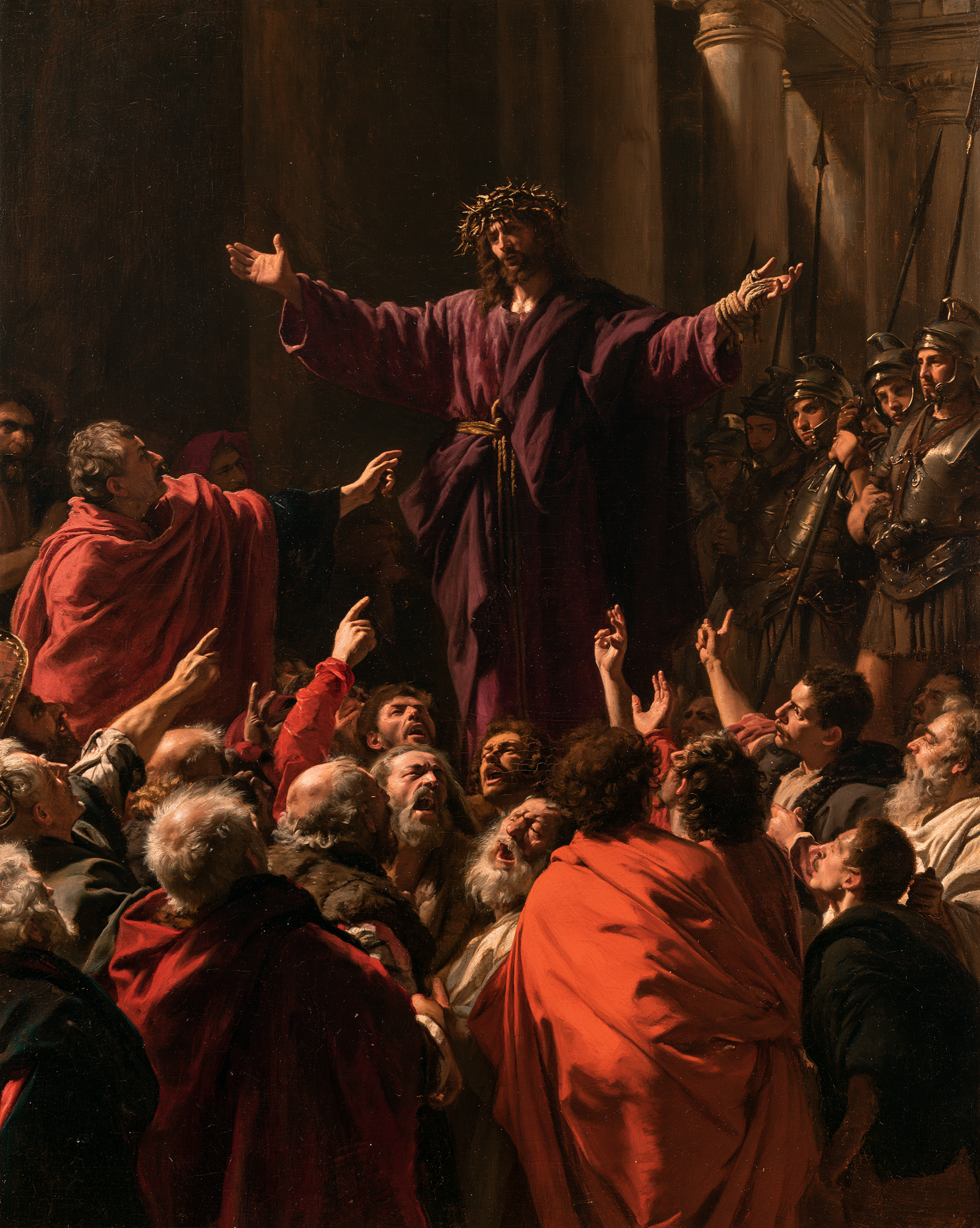 Ecce Homo — Explosion de mouvement · Portrait n° 19 — aperçu de la finition sélectionnée