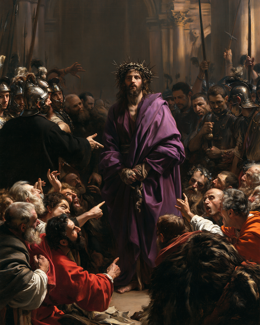 Ecce Homo — Explosion de mouvement · Portrait n° 20