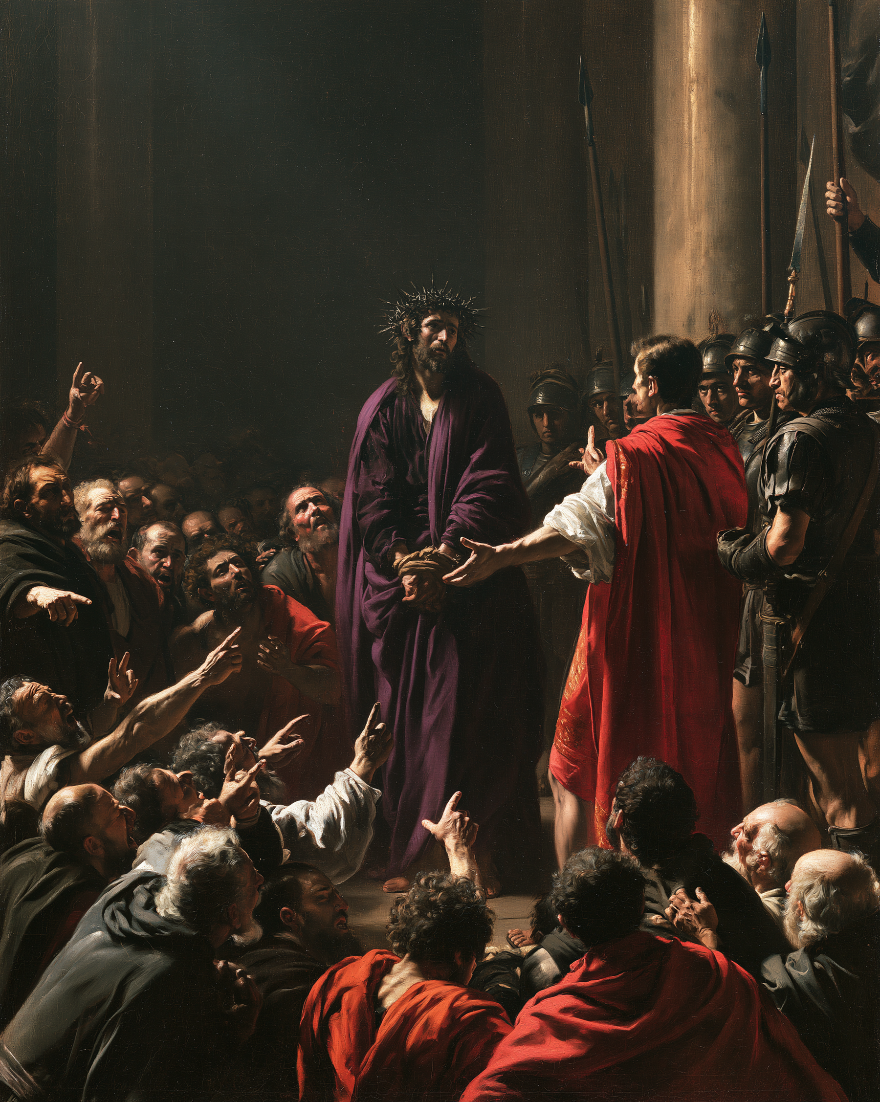 Ecce Homo — Explosion de mouvement · Portrait n° 21 — aperçu de la finition sélectionnée