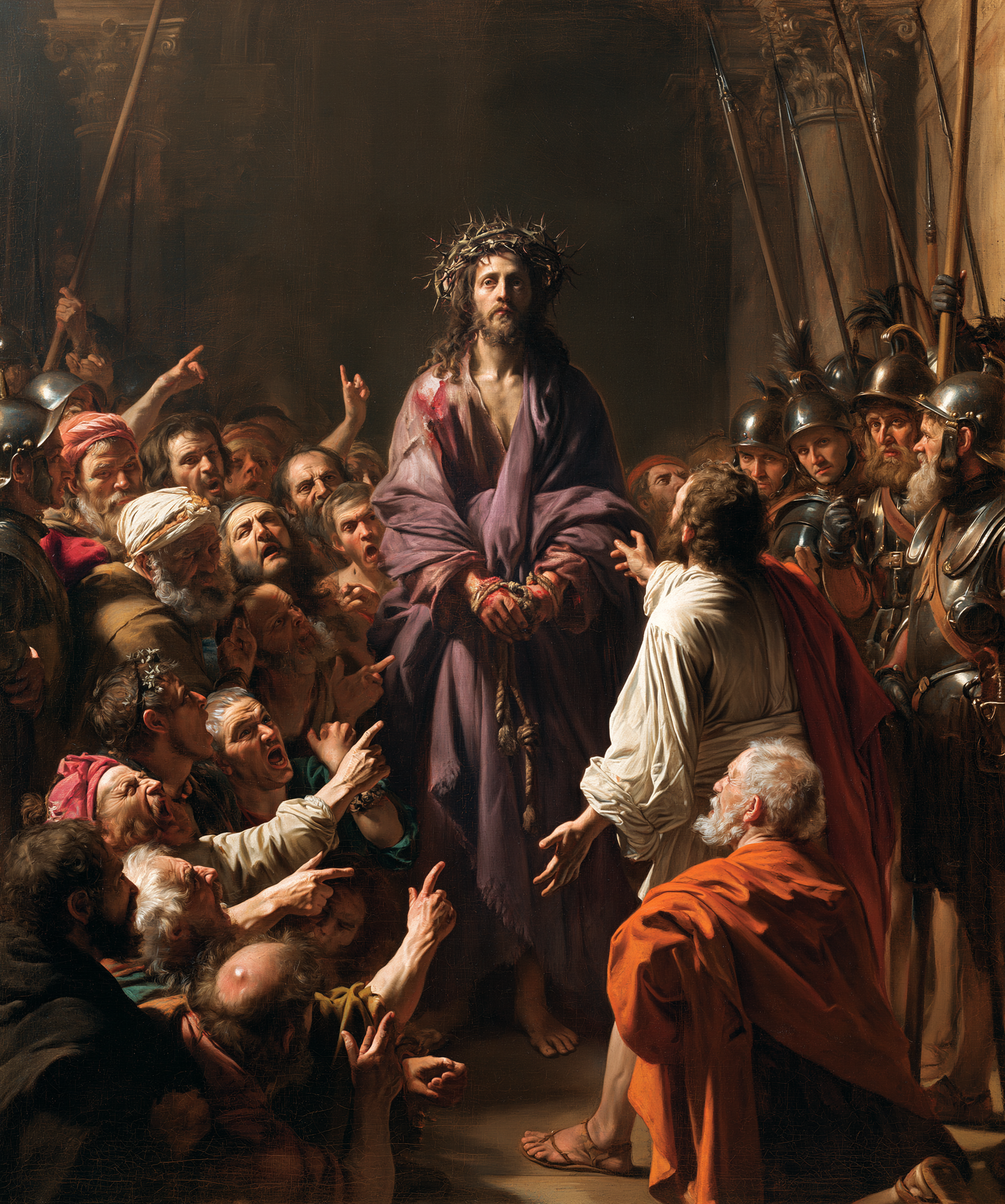 Ecce Homo — Explosion de mouvement · Portrait n° 24 — aperçu de la finition sélectionnée