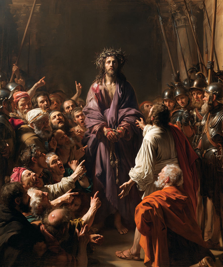 Ecce Homo — Explosion de mouvement · Portrait n° 24