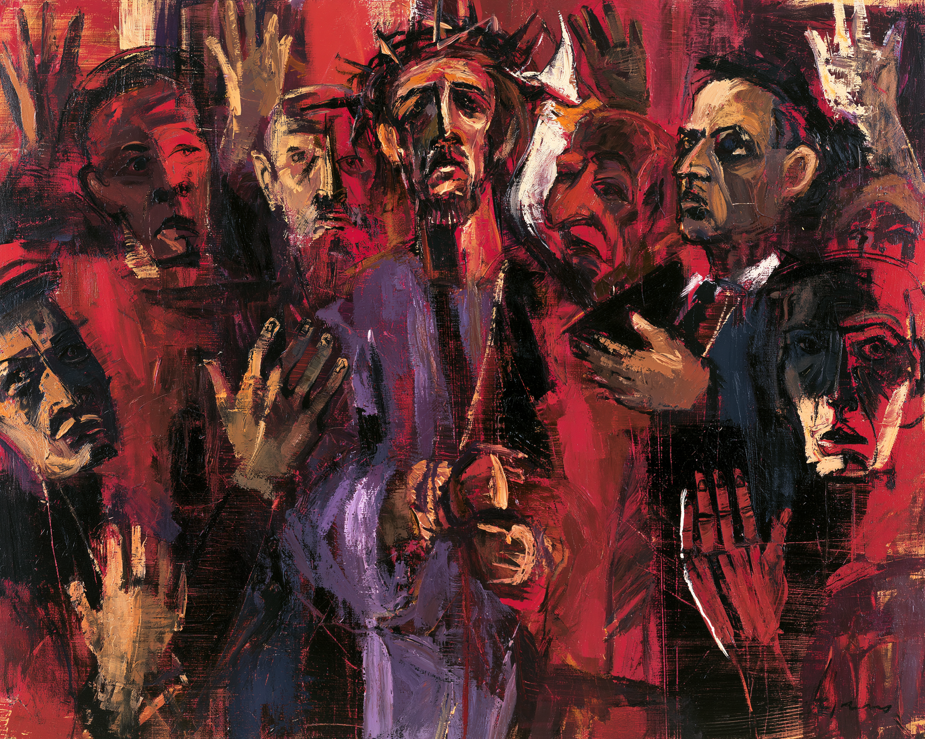 Ecce Homo — Expressionniste · Paysage n° 4 — aperçu de la finition sélectionnée