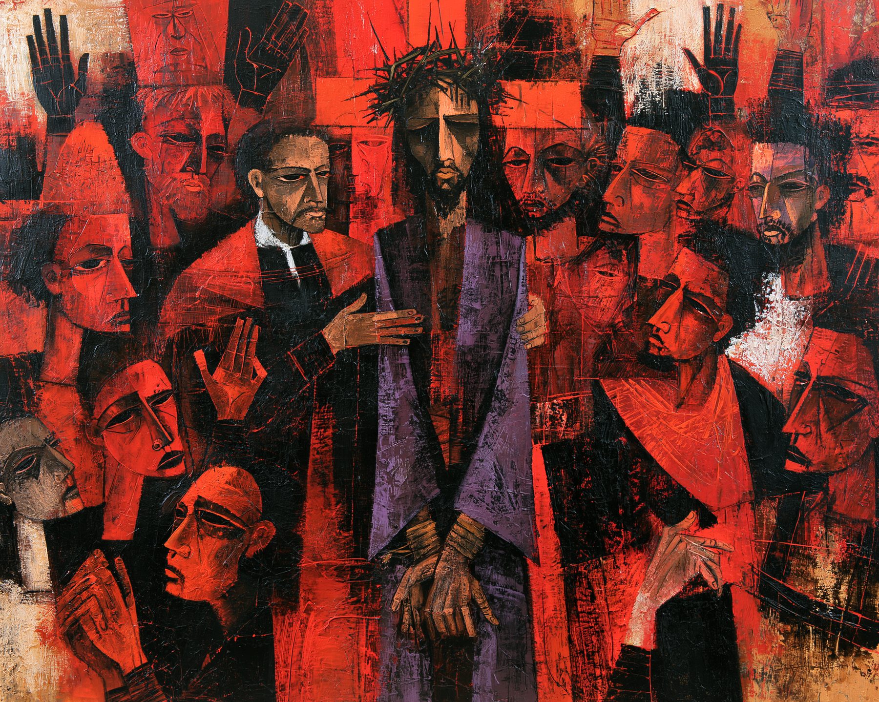 Ecce Homo — Expressionniste · Paysage n° 5 — aperçu de la finition sélectionnée