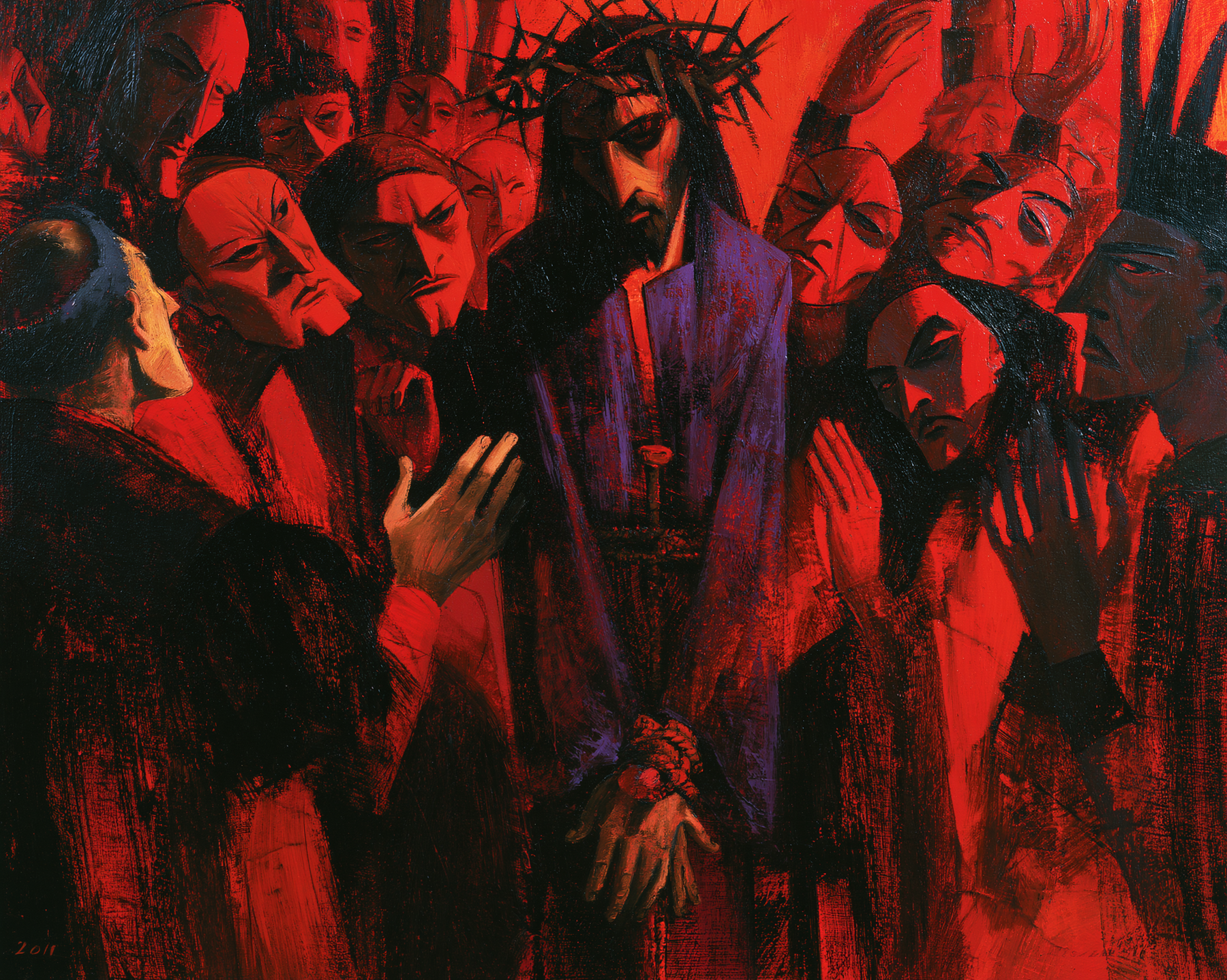 Ecce Homo — Expressionniste · Paysage n° 6 — aperçu de la finition sélectionnée