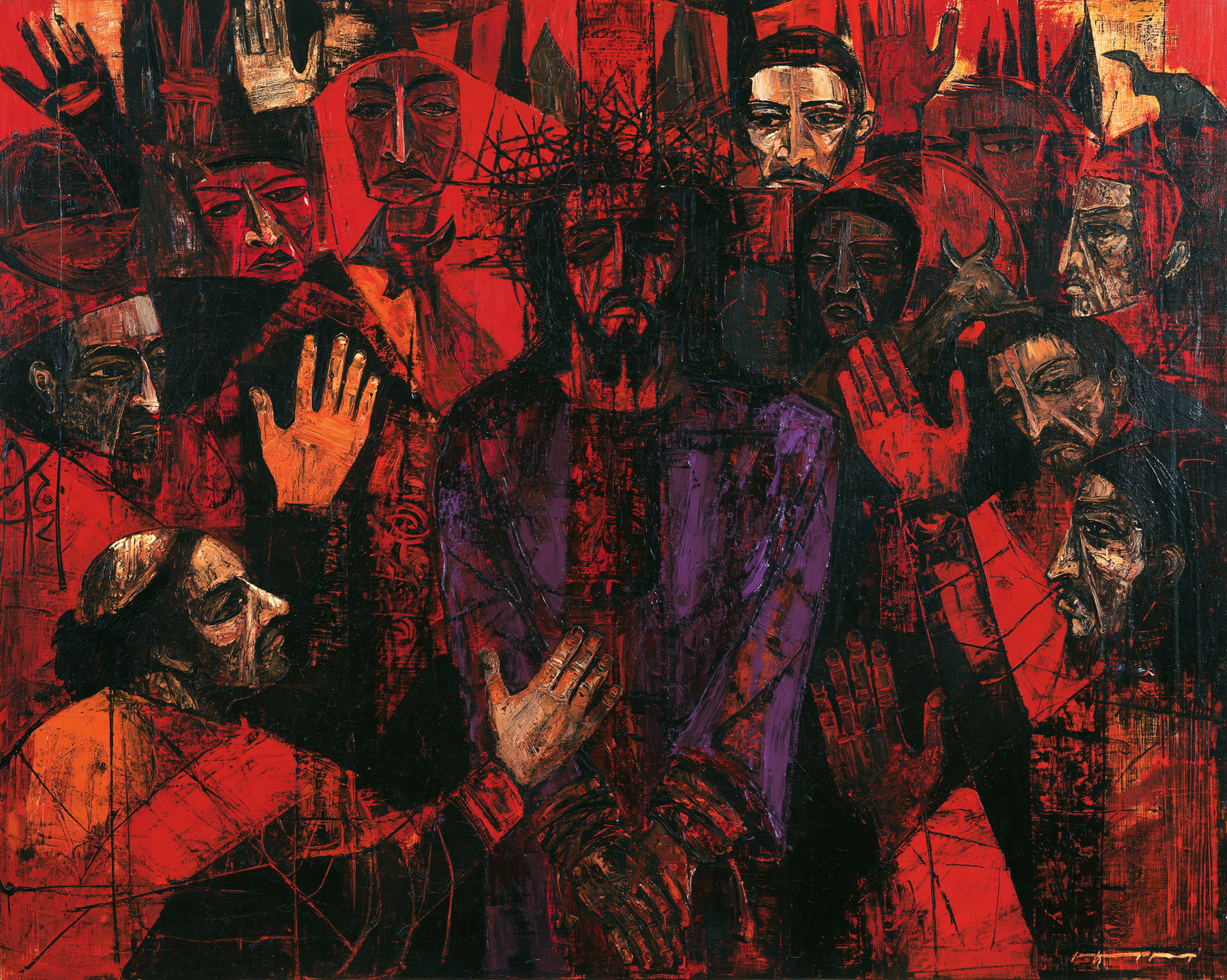 Ecce Homo — Expressionniste · Paysage n° 7 — aperçu de la finition sélectionnée
