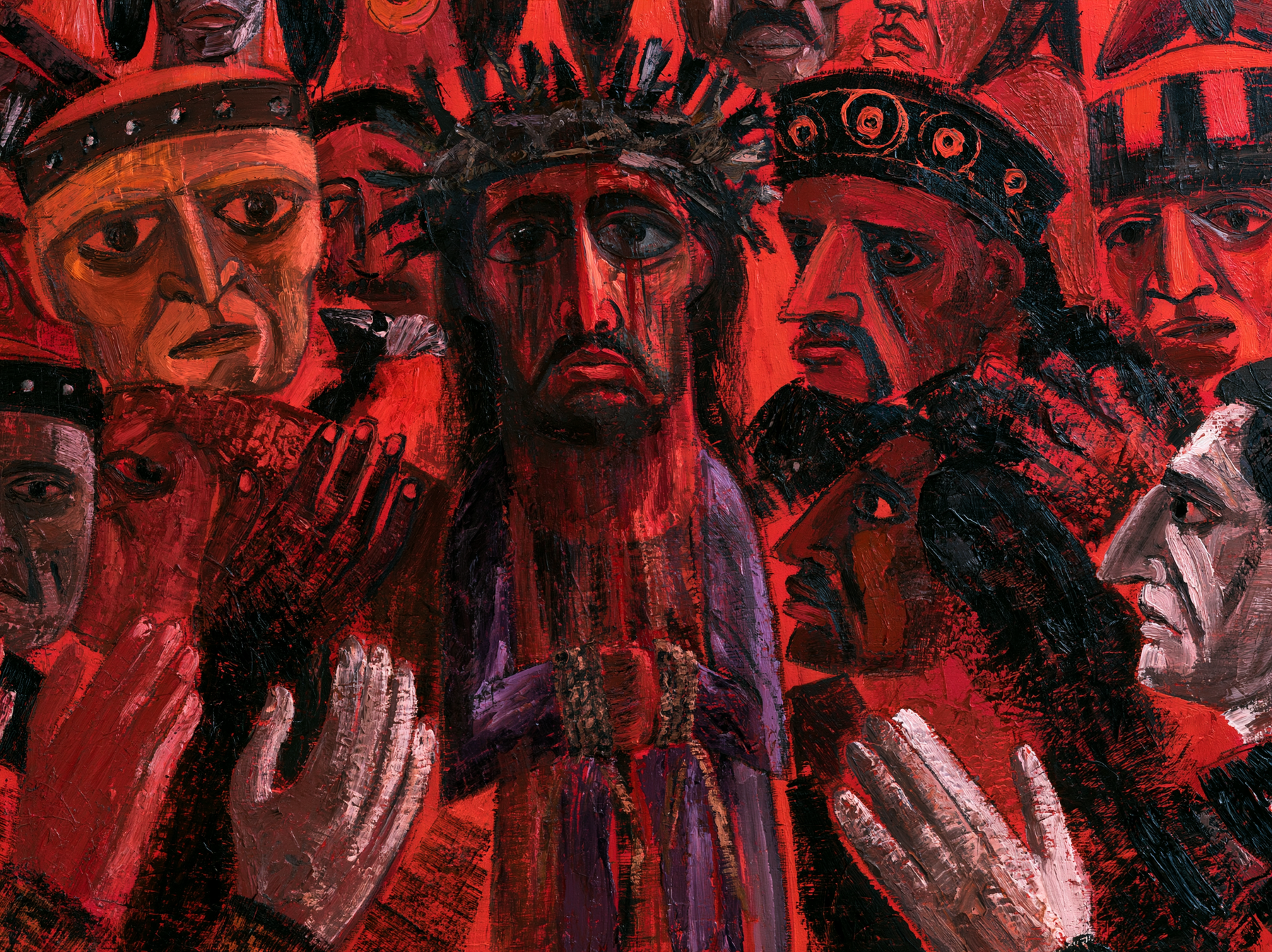 Ecce Homo — Expressionniste · Paysage n° 8 — aperçu de la finition sélectionnée