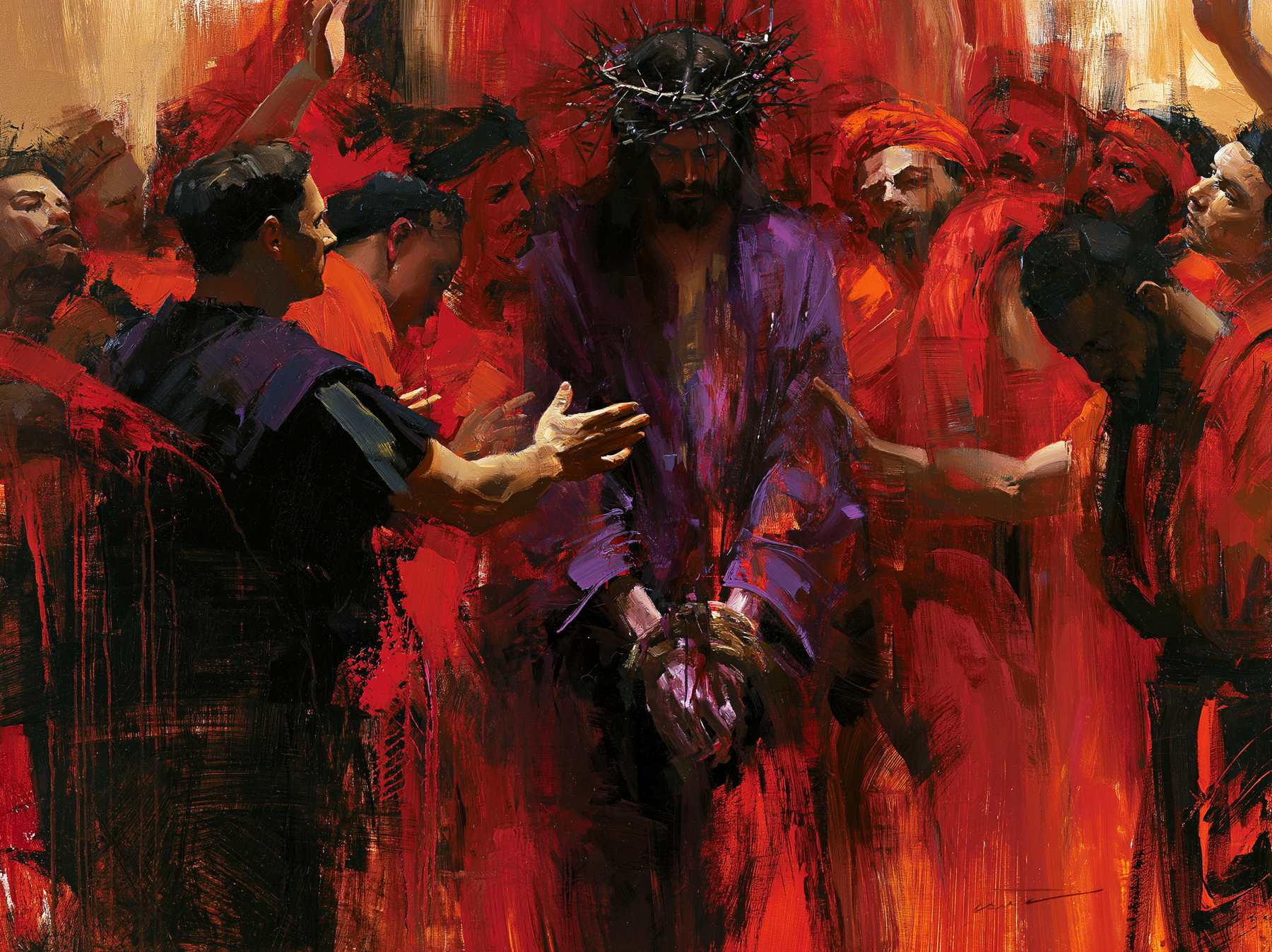 Ecce Homo — Expressionniste · Paysage n° 9 — aperçu de la finition sélectionnée