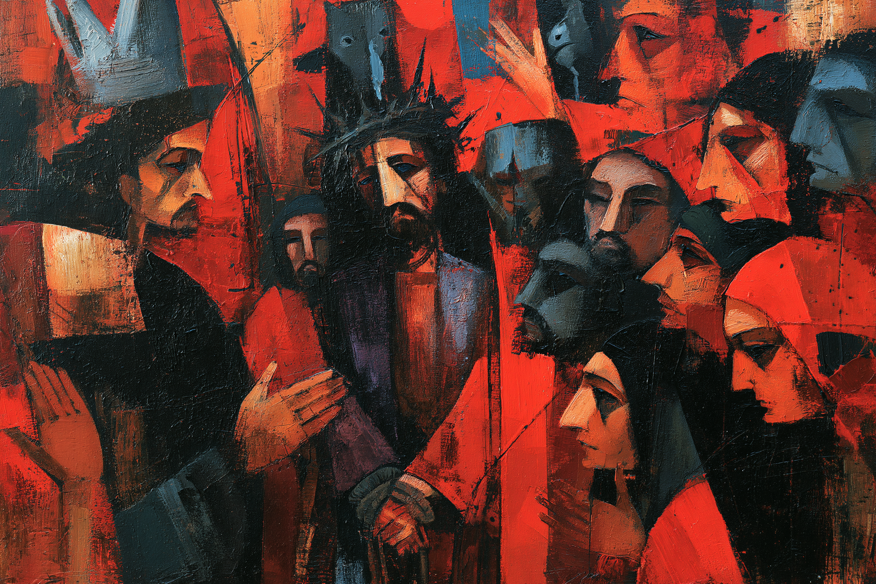 Ecce Homo — Expressionniste · Paysage n° 12 — aperçu de la finition sélectionnée