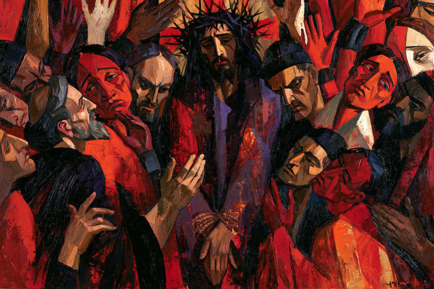 Ecce Homo — Expressionniste · Paysage n° 13 — aperçu de la finition sélectionnée